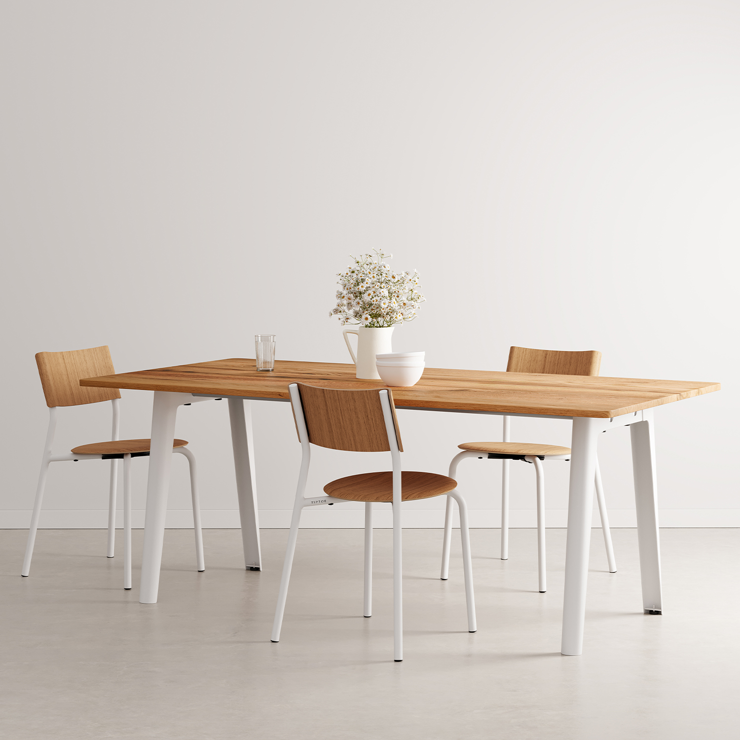 NEW MODERN dining table - reclaimed wood