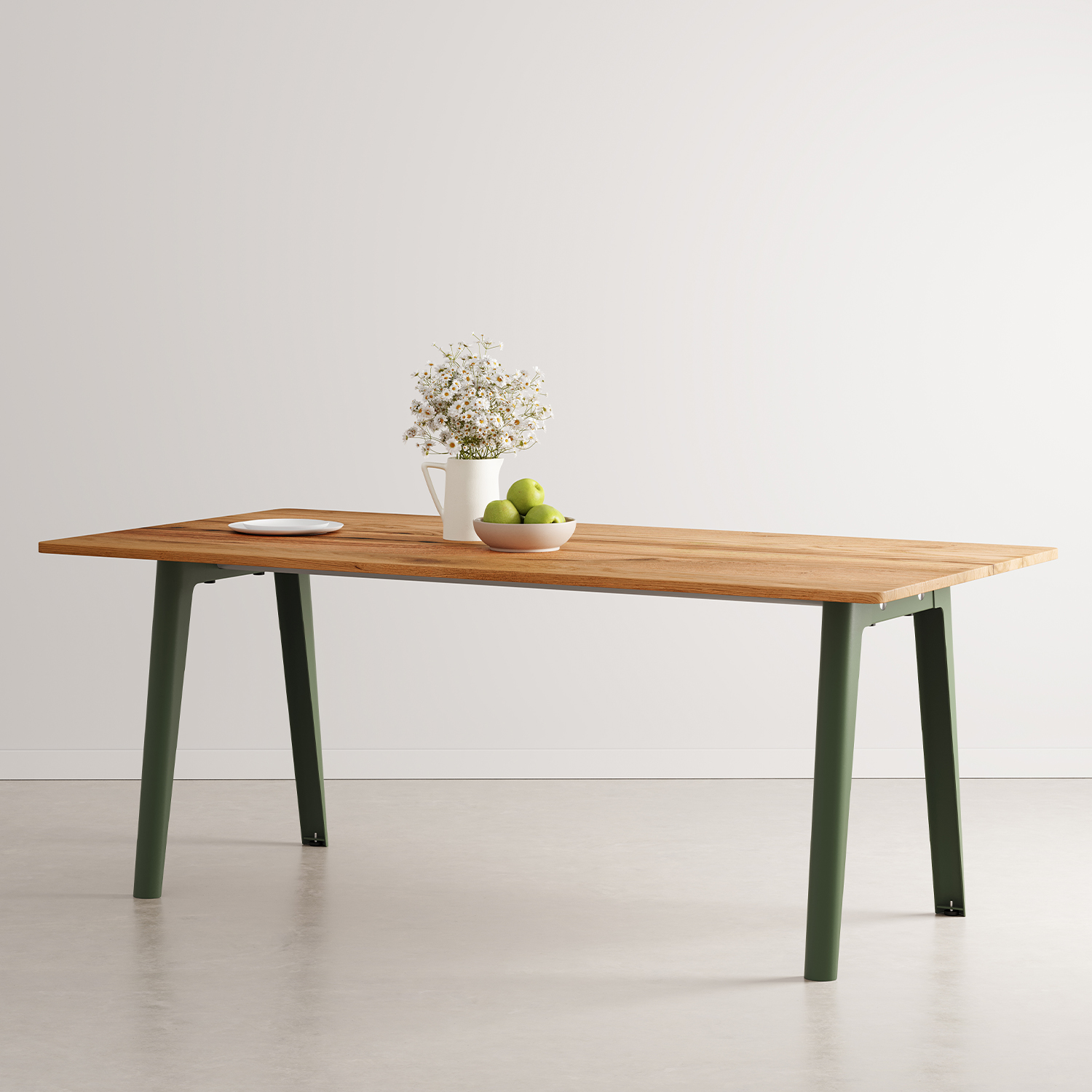 NEW MODERN dining table - reclaimed wood "Imperfect"