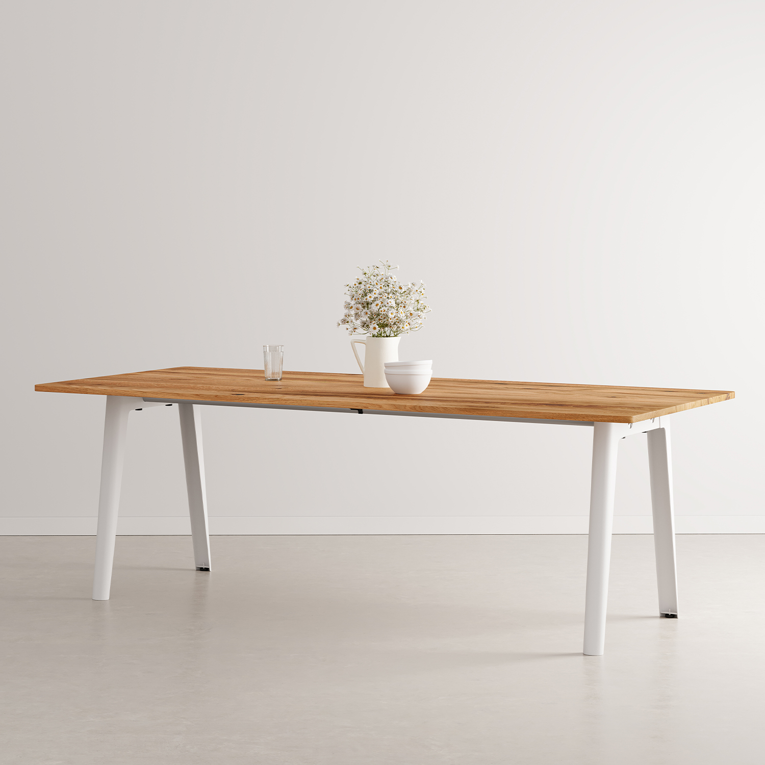 NEW MODERN dining table - reclaimed wood "Imperfect"