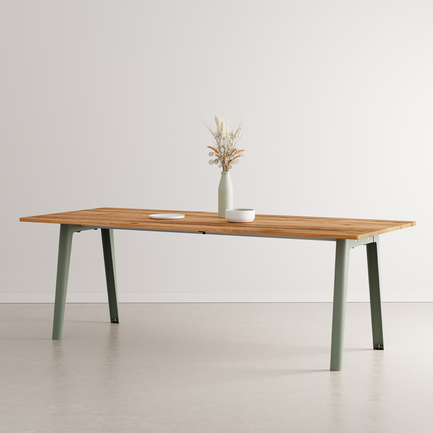 NEW MODERN dining table - reclaimed wood "Imperfect"