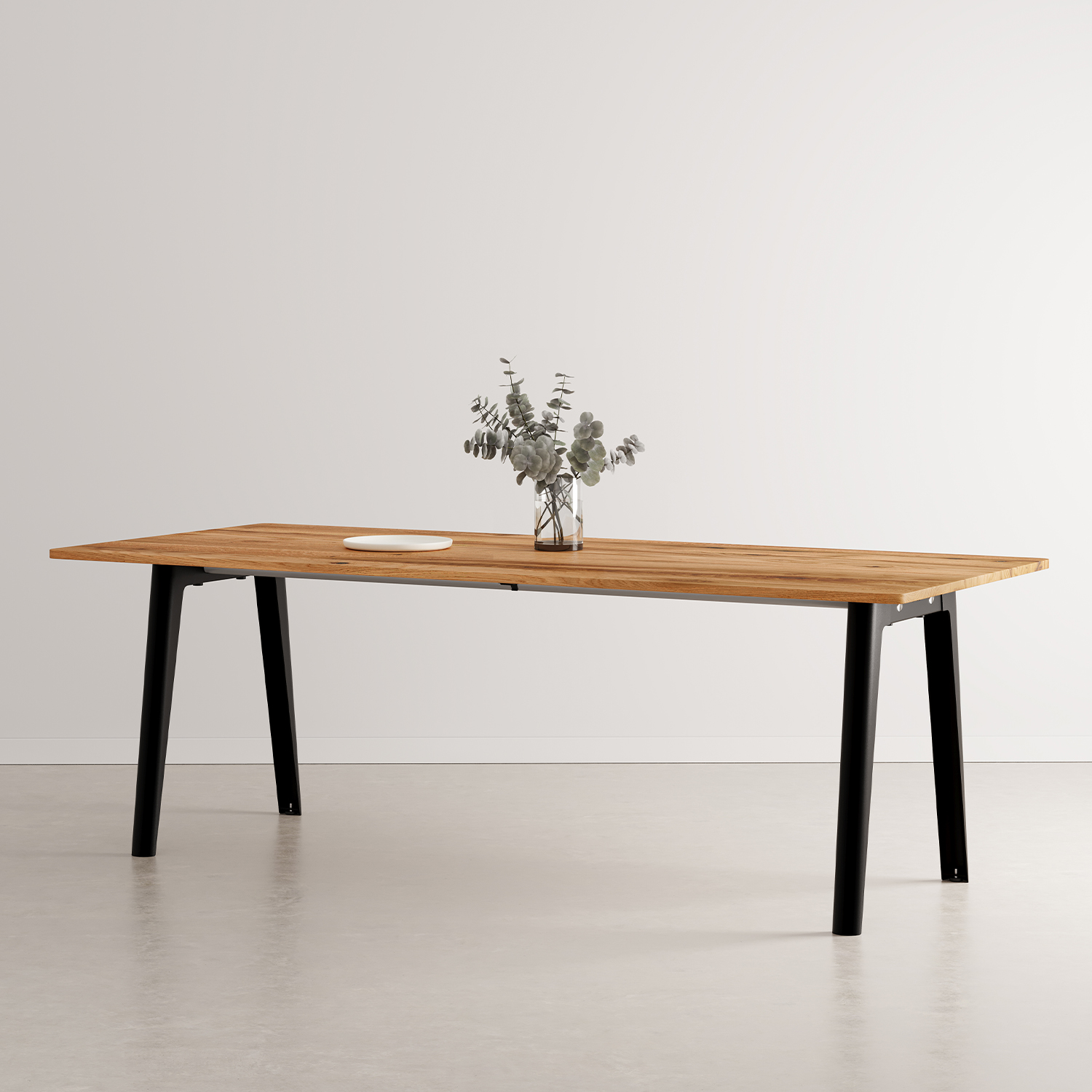 NEW MODERN dining table - reclaimed wood "Imperfect"
