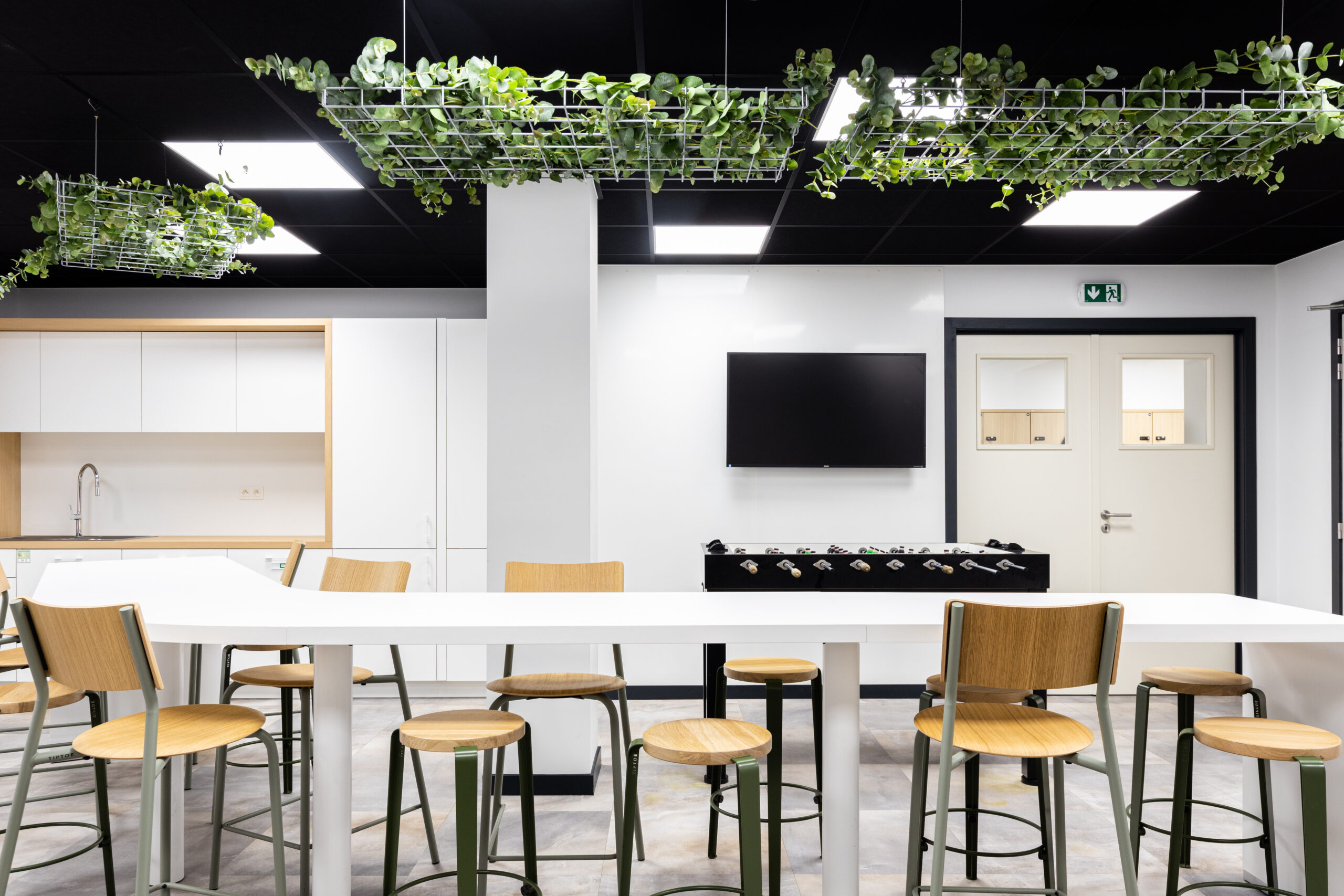 UNIVERCELLS TECHNOLOGIES, cafeteria , Belgium