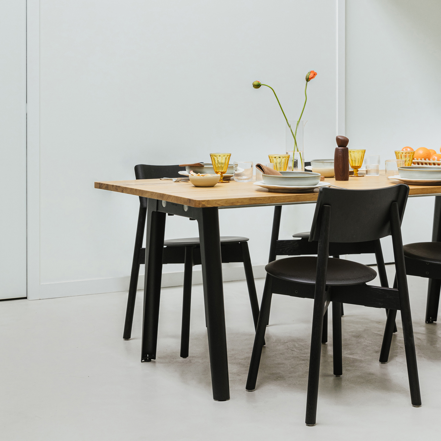 NEW MODERN dining table - reclaimed wood