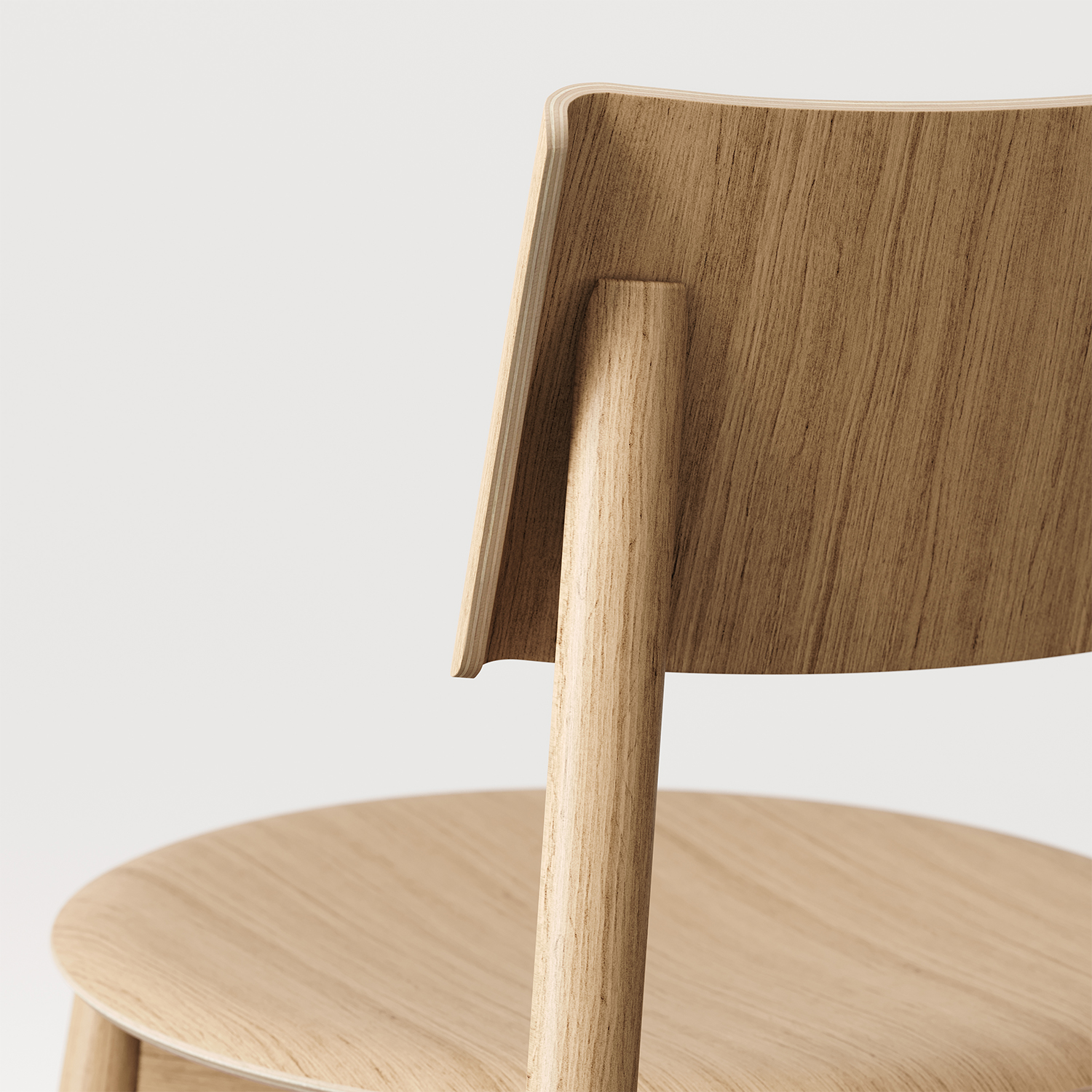 SSD full wood chair - eco-certified wood "Imperfect"