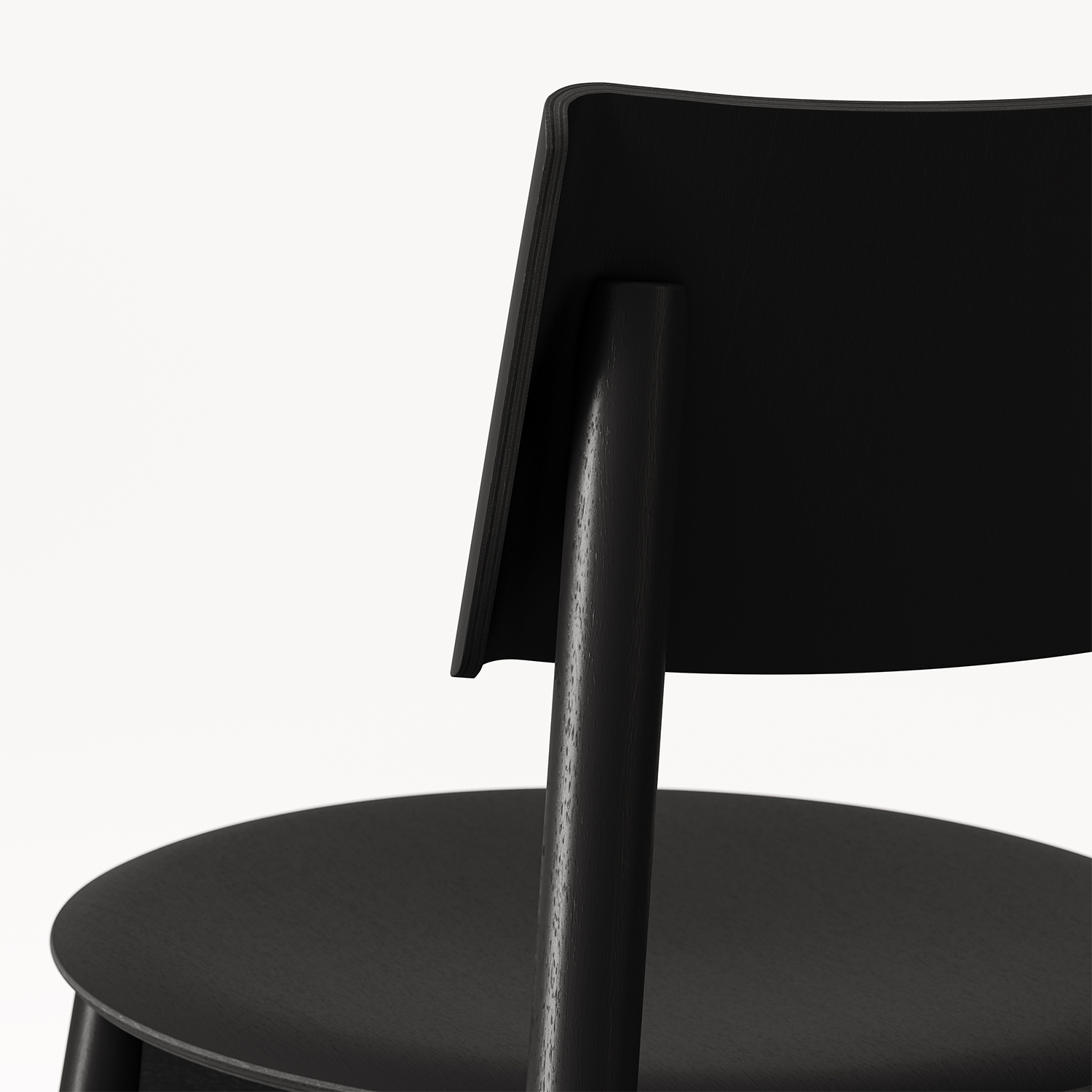 SSD full wood chair - eco-certified wood