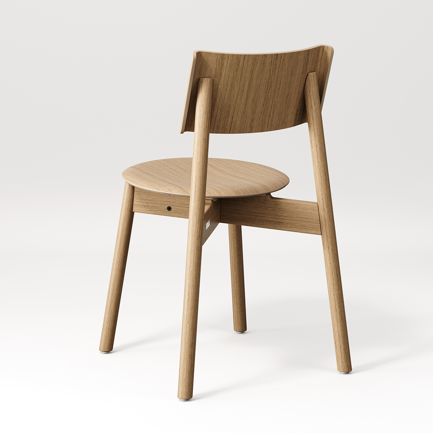 SSD full wood chair - eco-certified wood