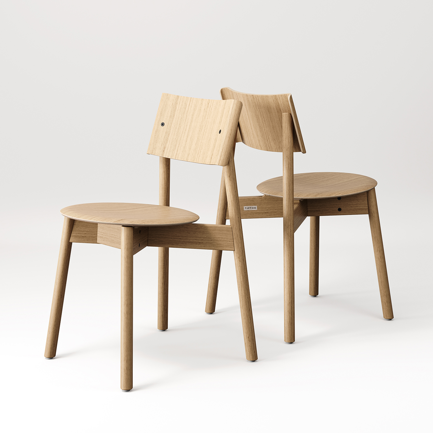 SSD full wood chair - eco-certified wood "Imperfect"