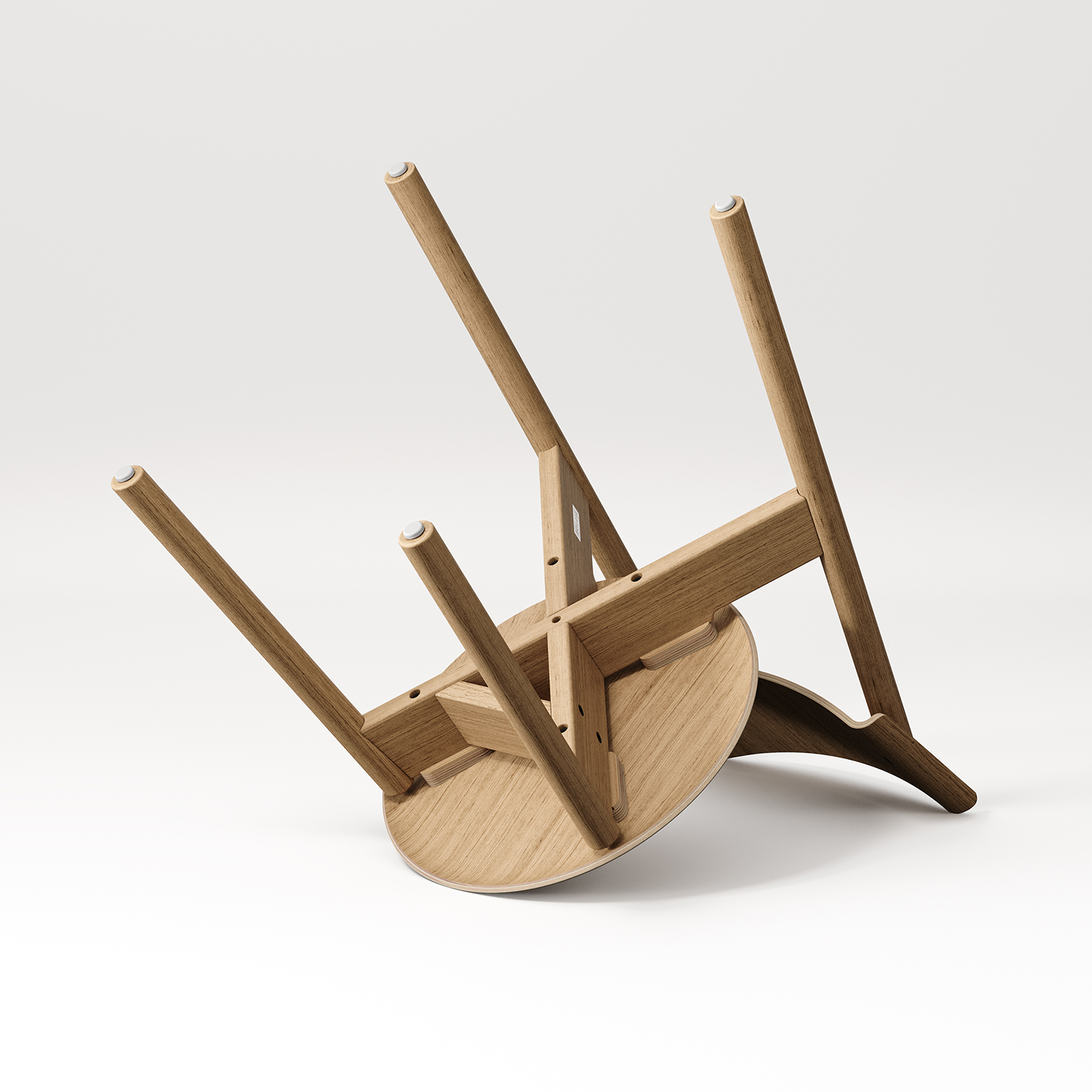 SSD full wood chair - eco-certified wood "Imperfect"