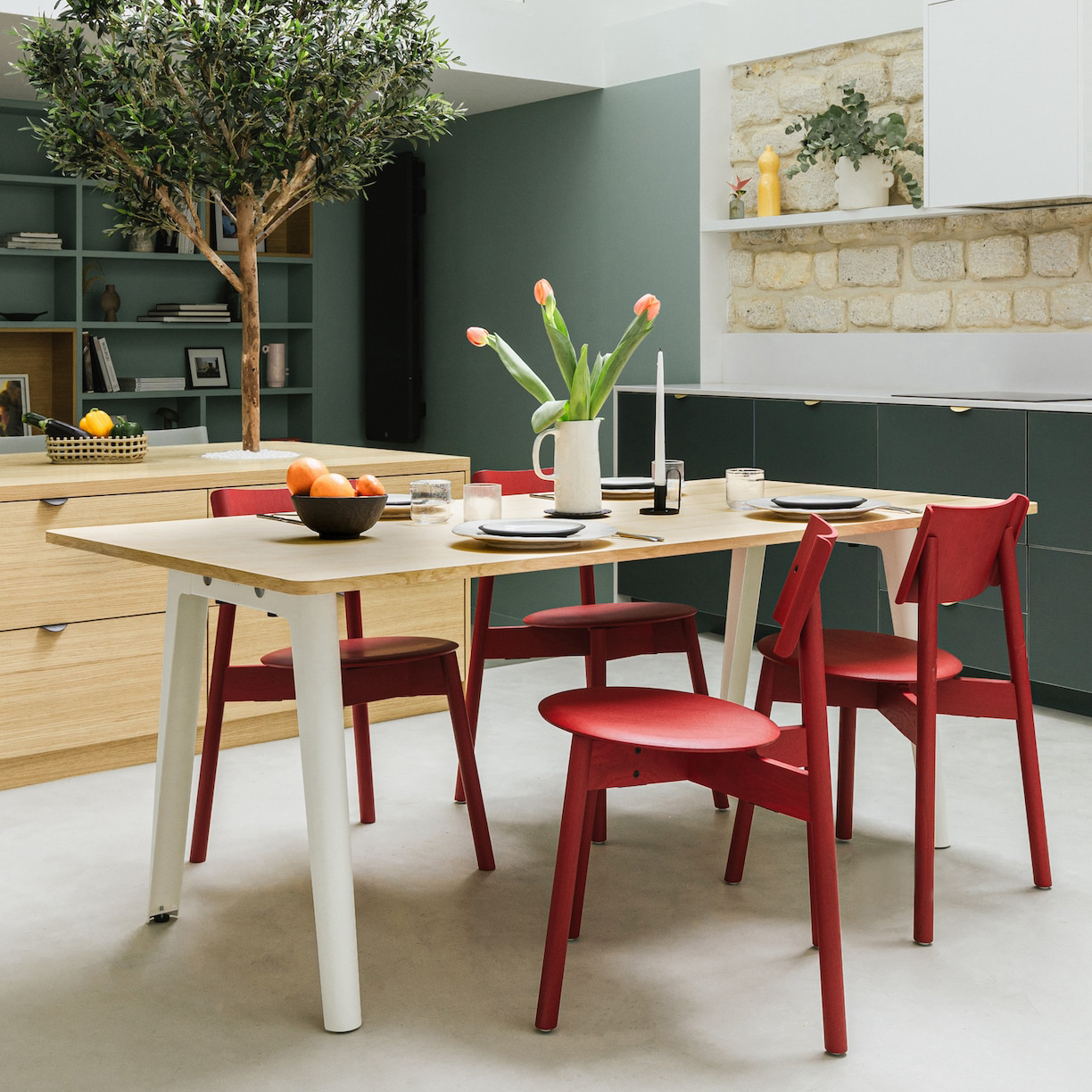 SSD full wood chair - eco-certified wood "Imperfect"