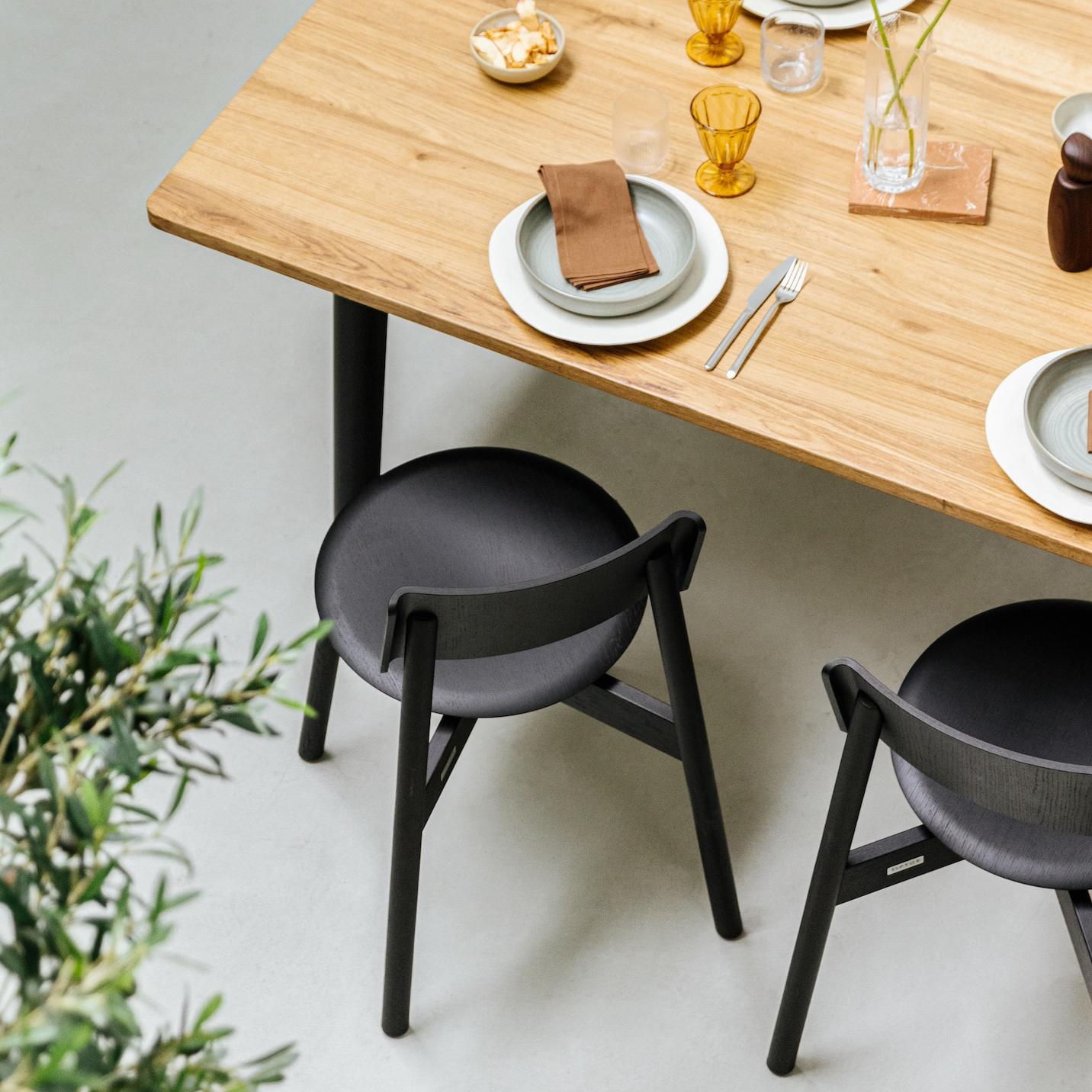 SSD full wood chair - eco-certified wood