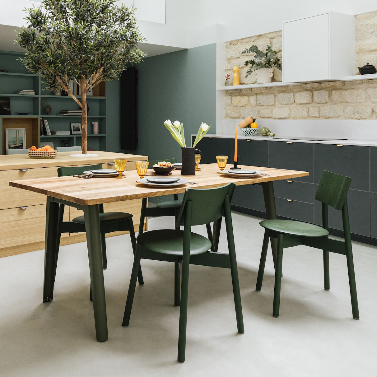SSD full wood chair - eco-certified wood "Imperfect"