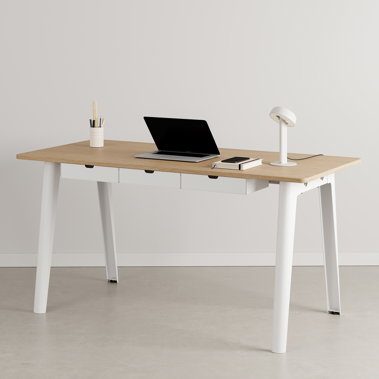 NEW MODERN desk - eco-certified wood