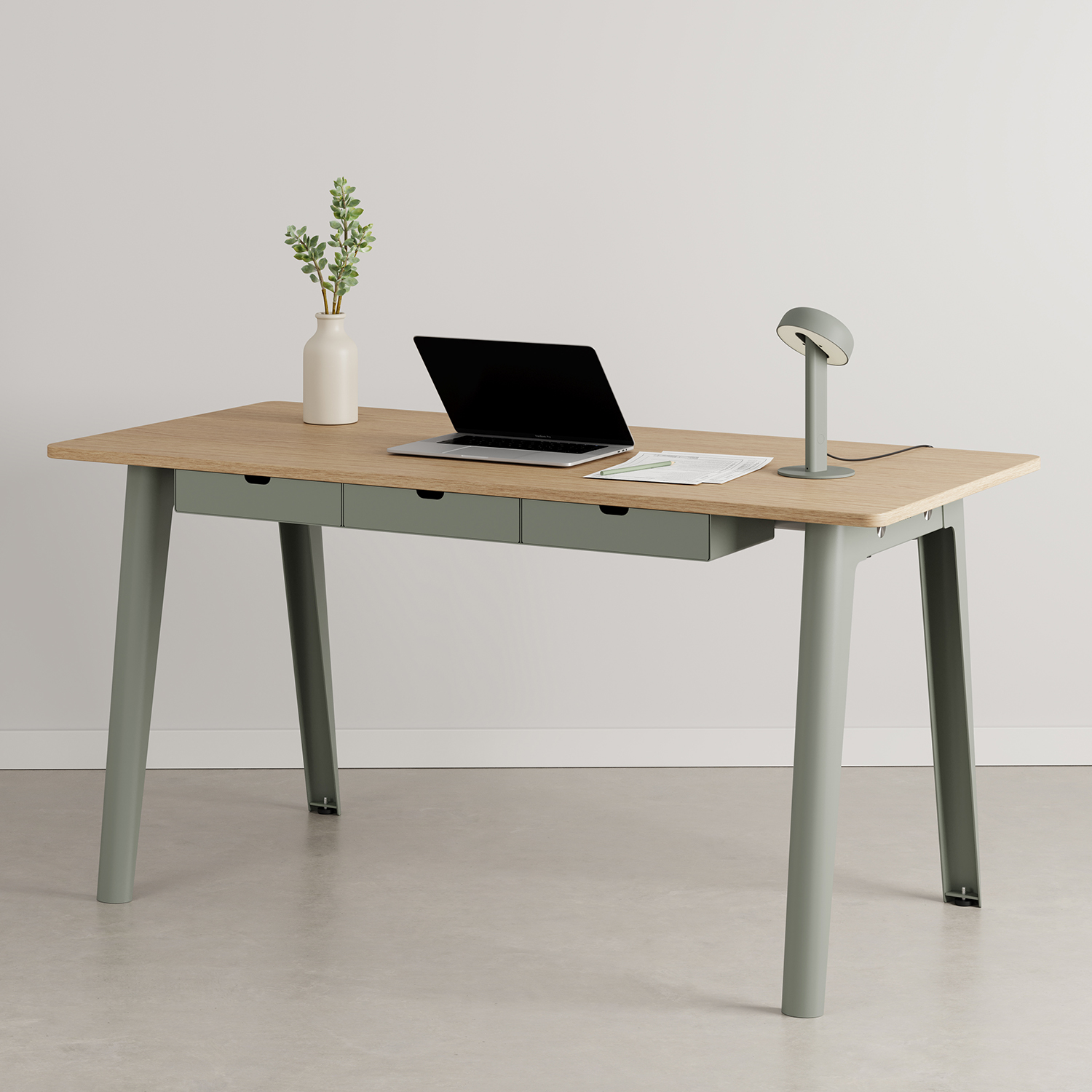 NEW MODERN desk - eco-certified wood