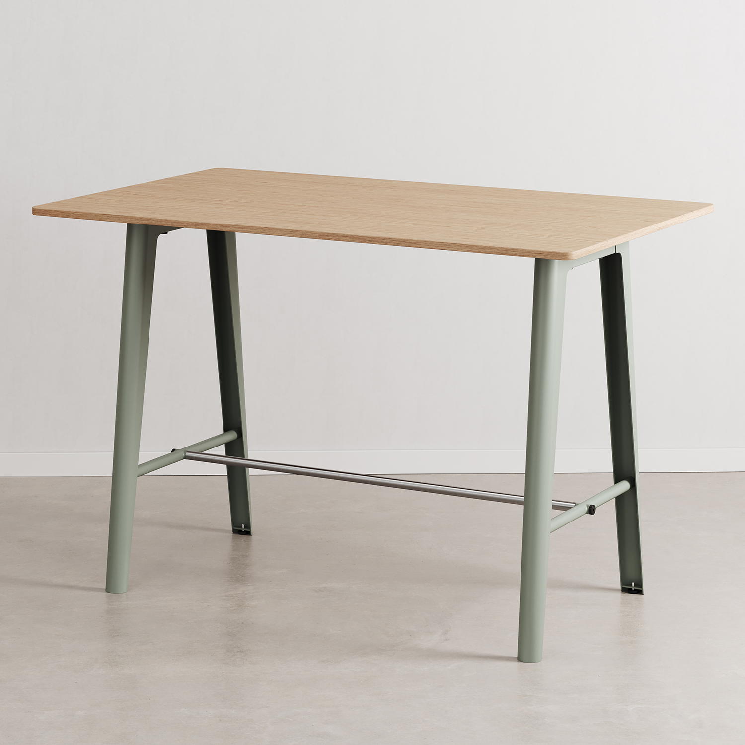NEW MODERN high table - height 90 or 105cm - eco-certified wood