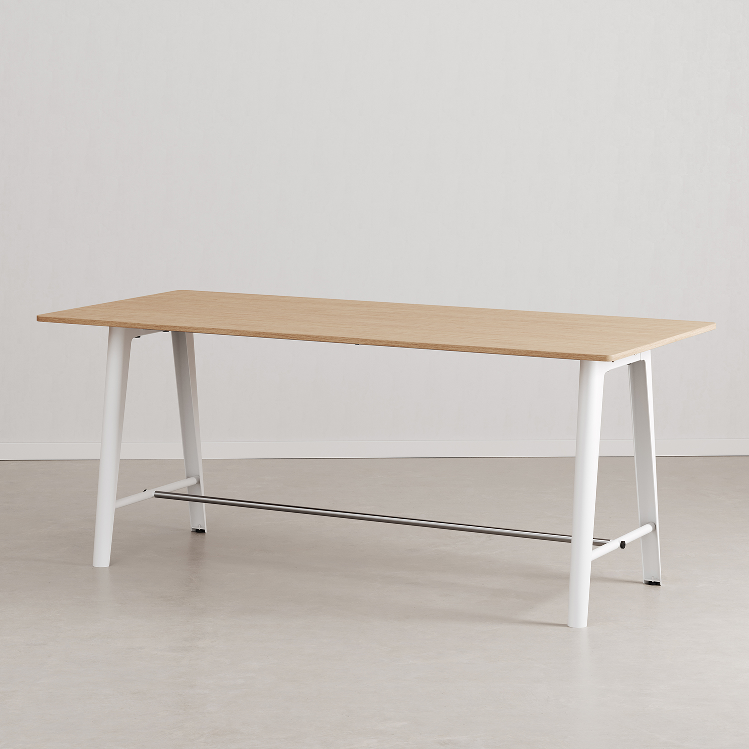 NEW MODERN high table - height 90 or 105cm - eco-certified wood