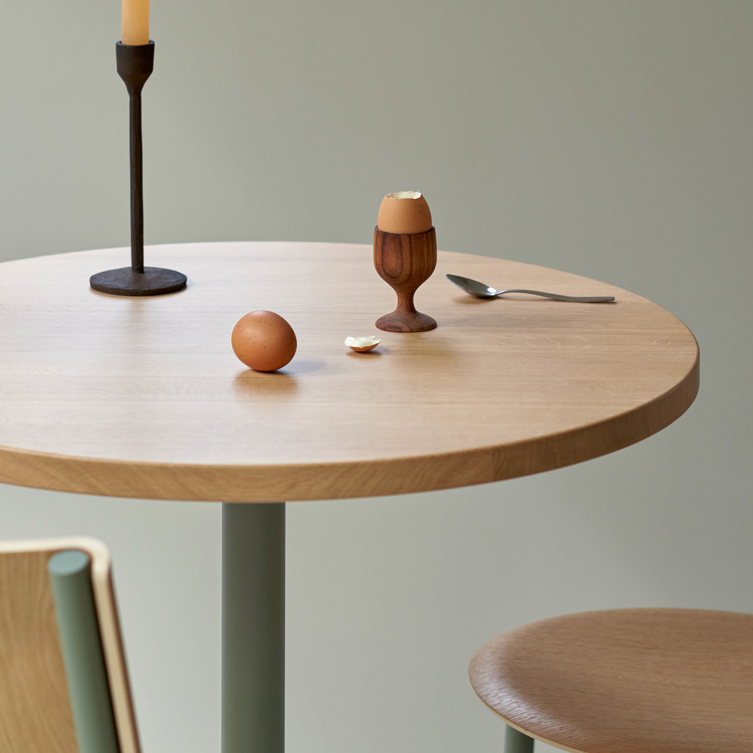 MOKA bistro table - solid oak