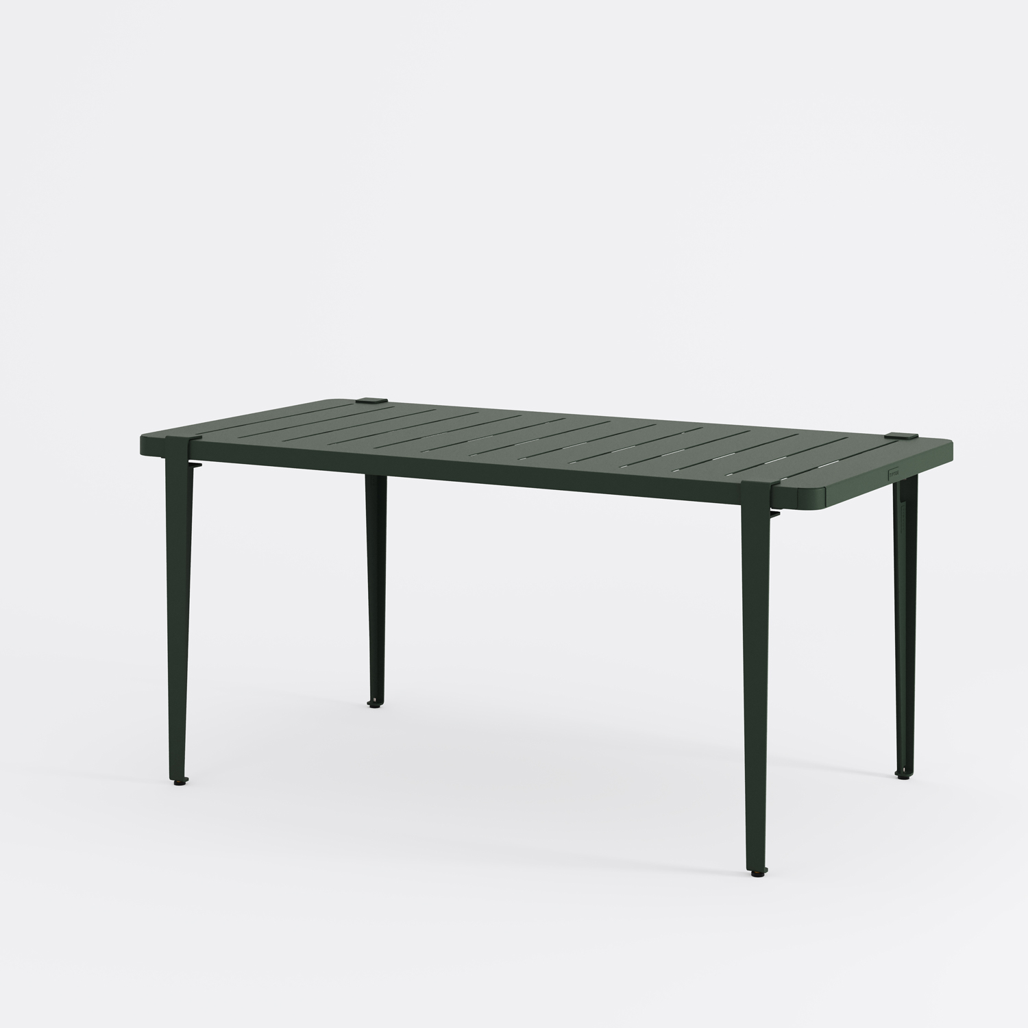 Outdoor table - powder-coated steel