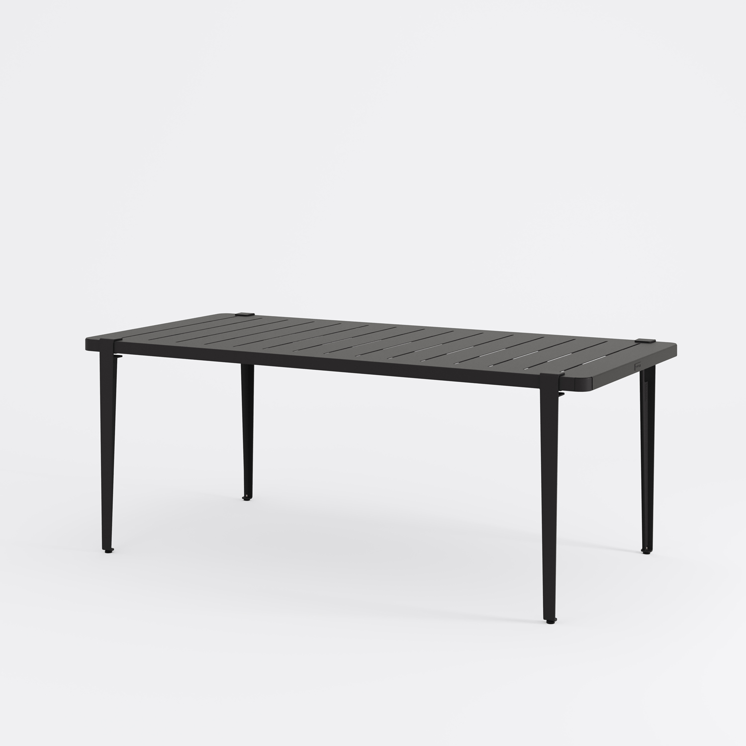 Outdoor table - powder-coated steel