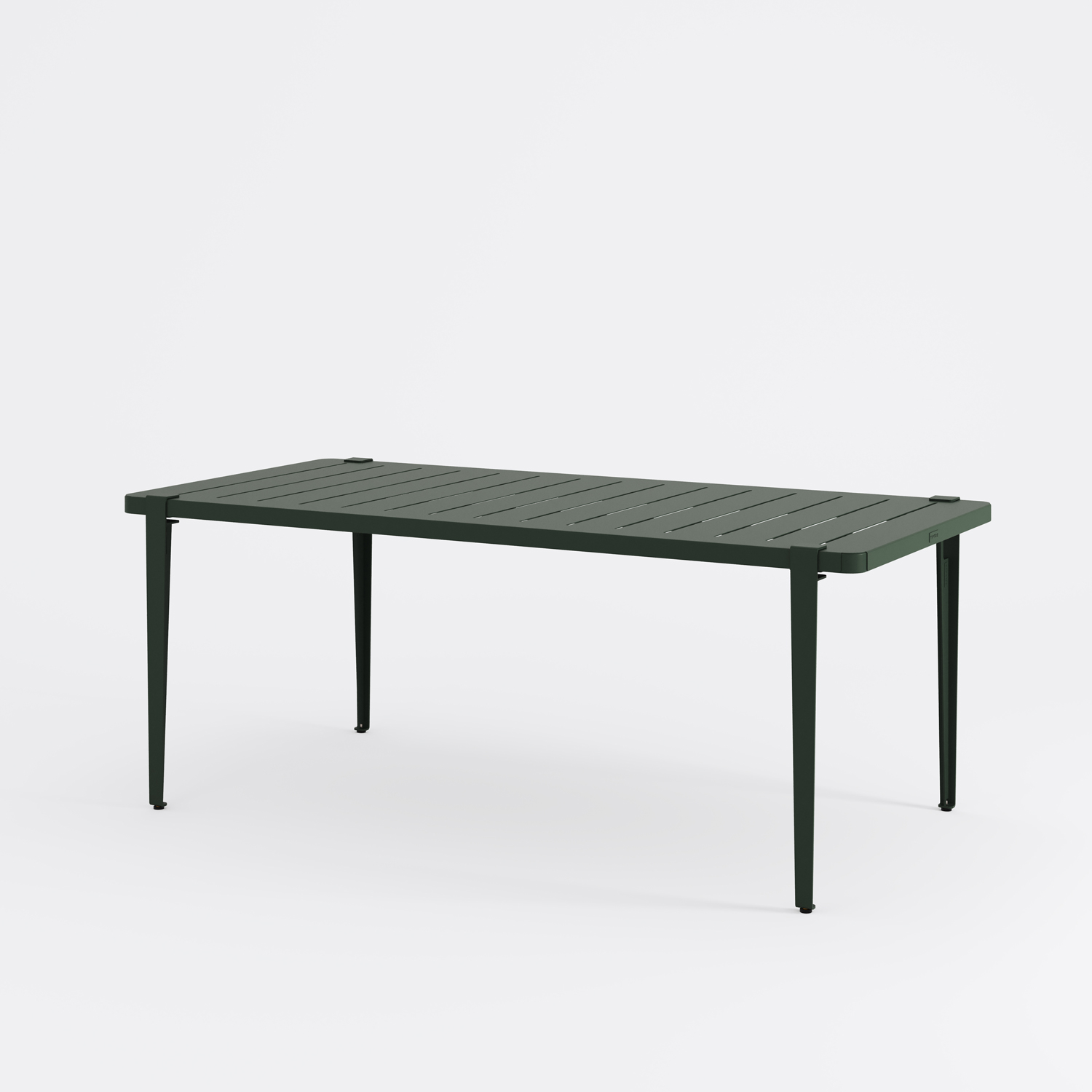 Outdoor table - powder-coated steel