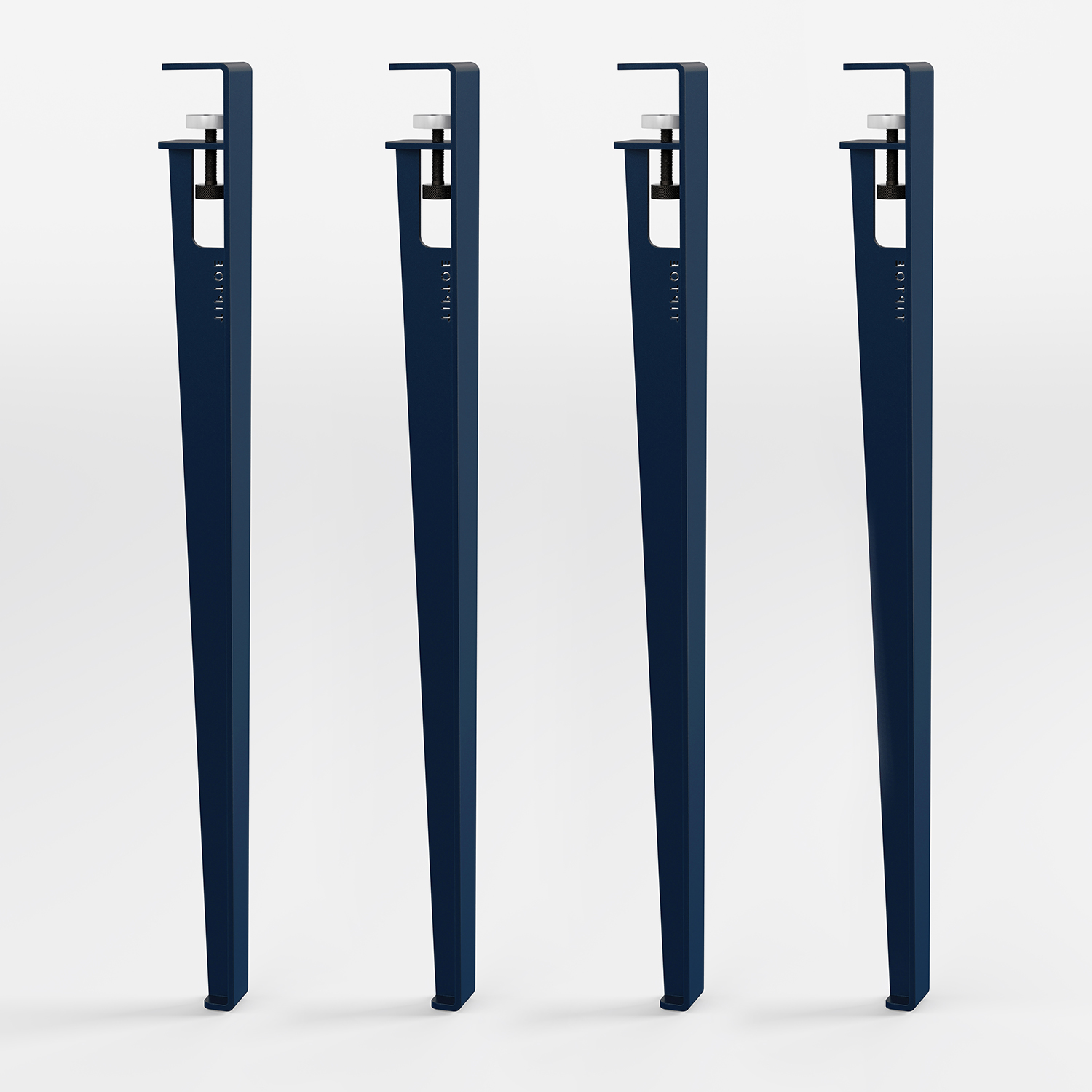 Set of 4 table legs - 75cm