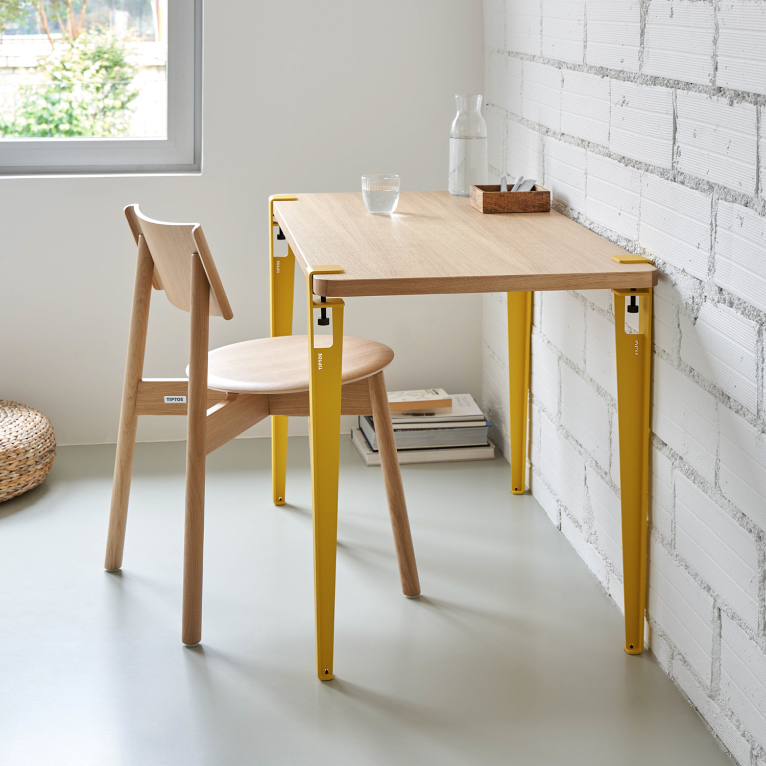 Set aus 4 Tischbeinen - 75cm