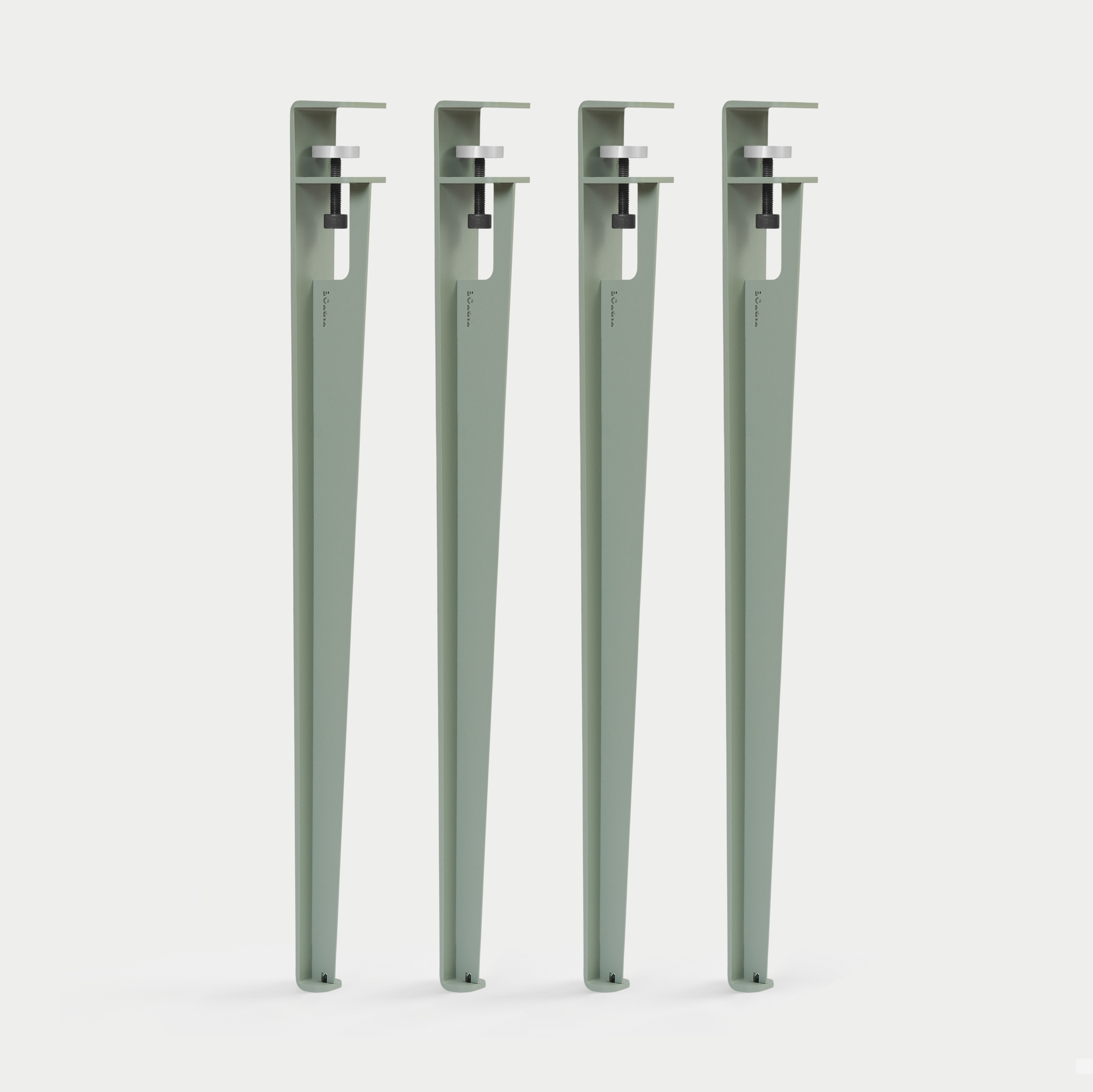 Set of 4 table legs - 75cm