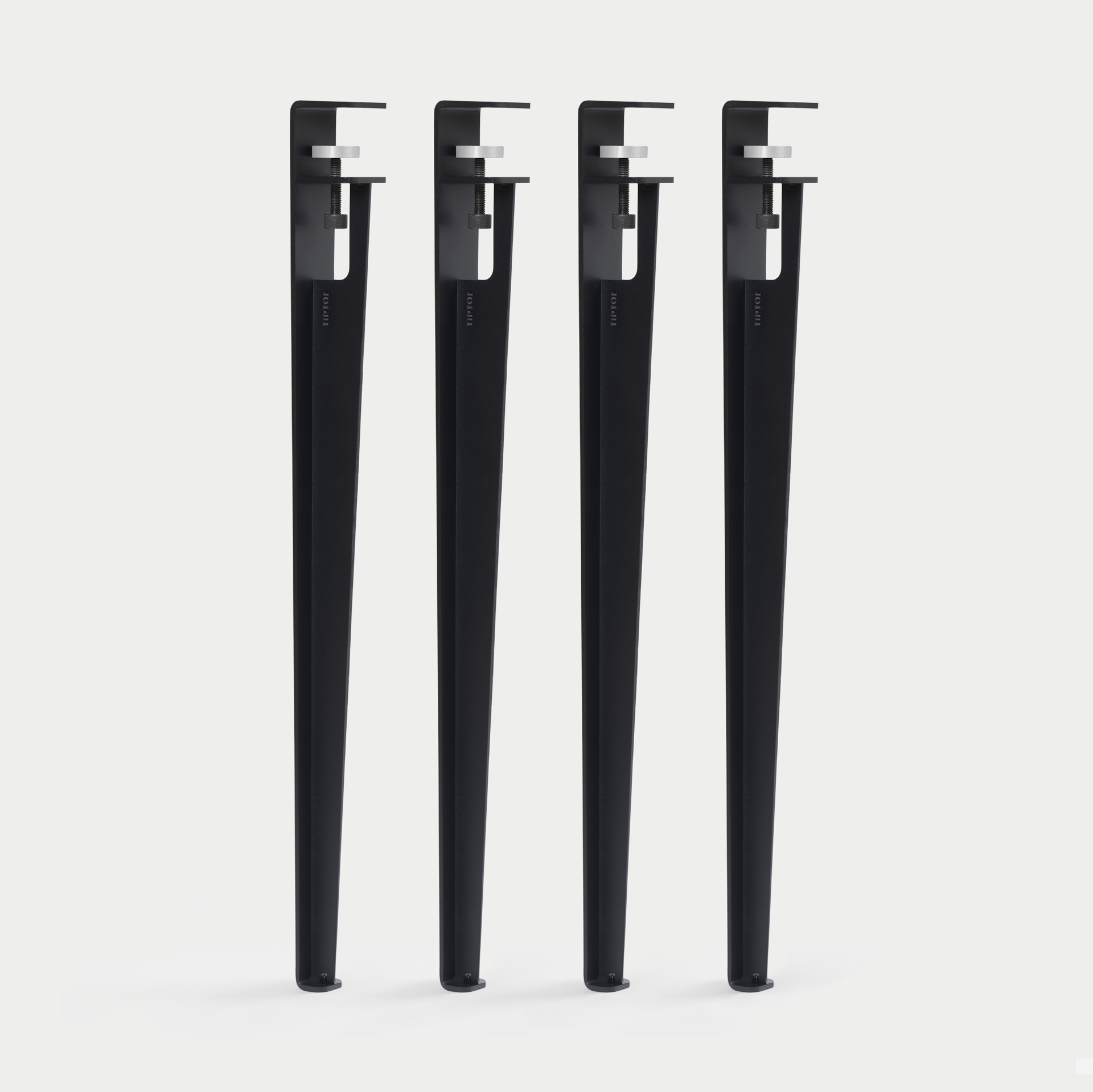 Set of 4 table legs - 75cm
