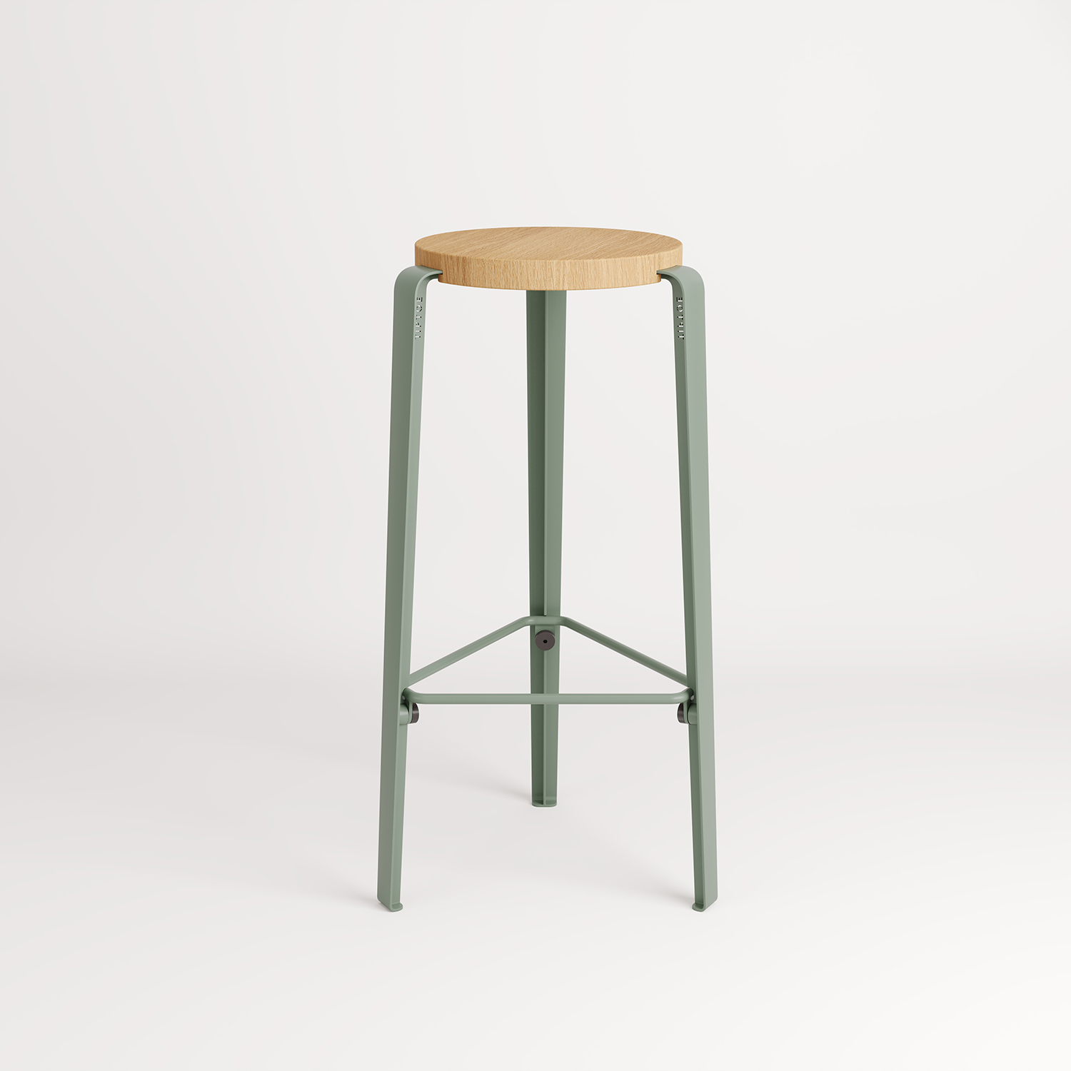 Bar stool - eco-certified wood - 76cm