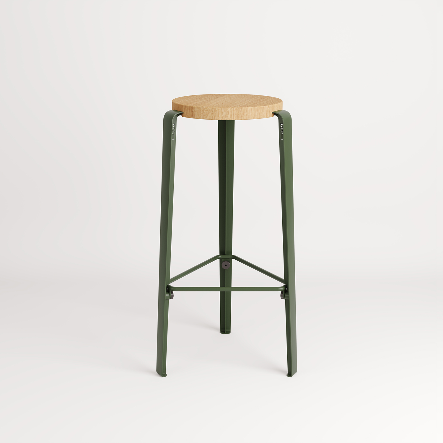 Bar stool - eco-certified wood - 76cm