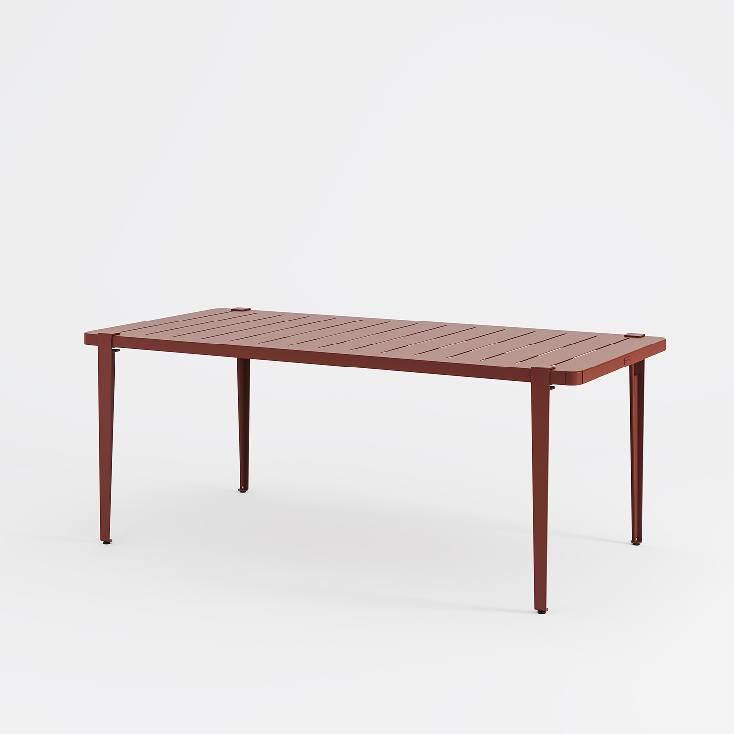 Outdoor table - powder-coated steel