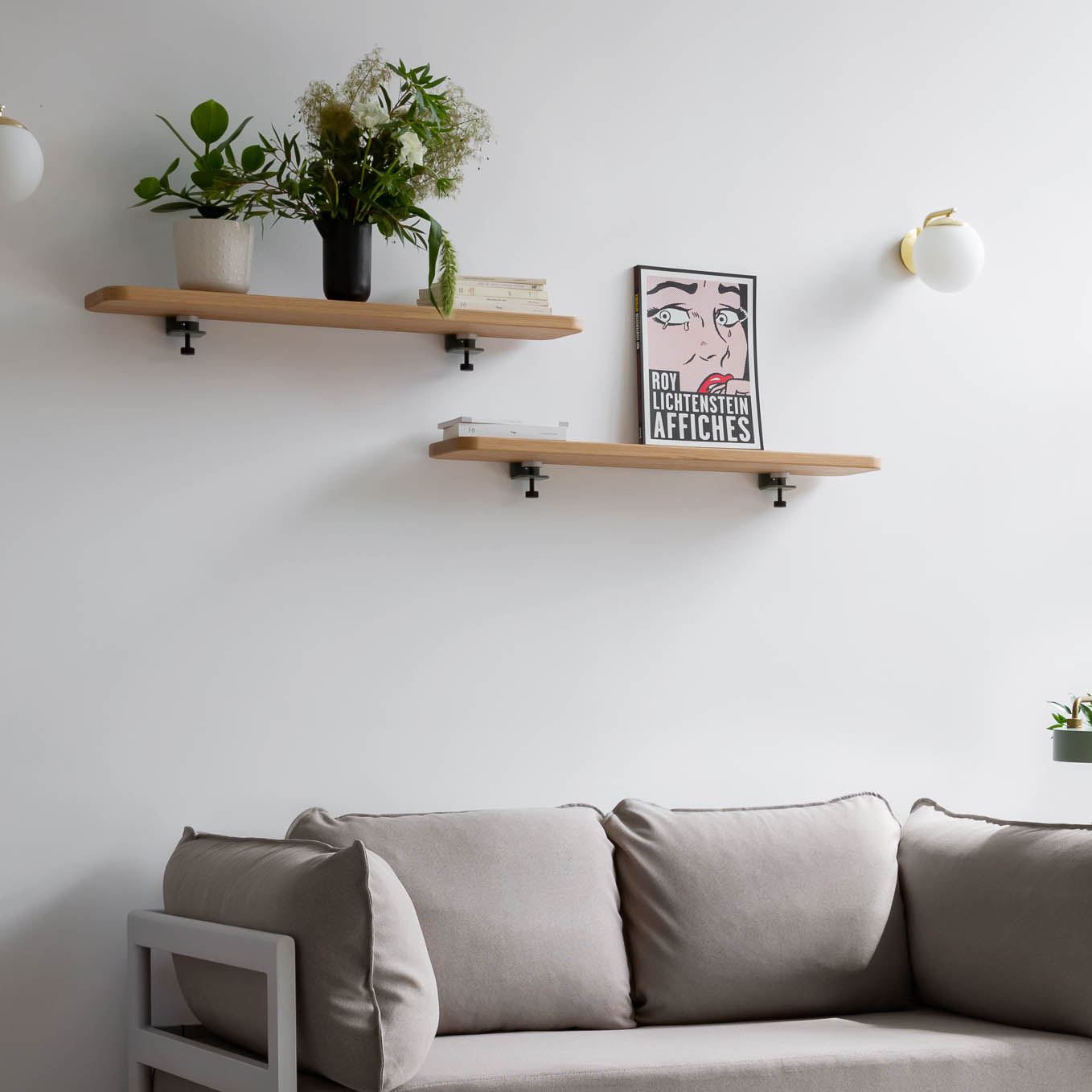 Set of 2 wall BRACKET