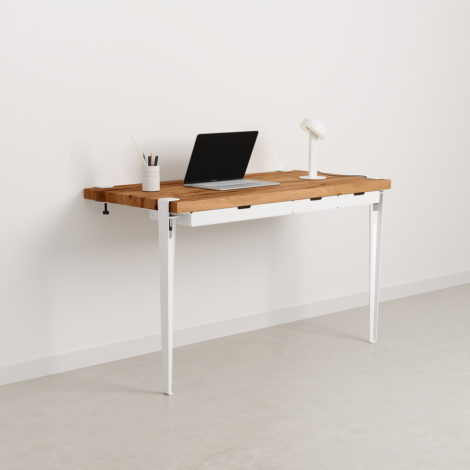 Wandschreibtisch TIPTOE 120x60cm - recyceltem Altholz