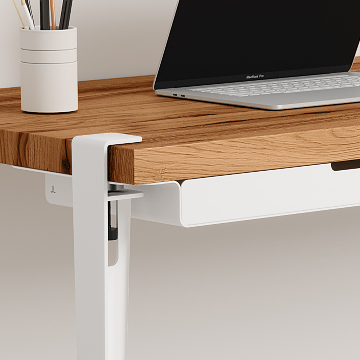 Wandschreibtisch TIPTOE 120x60cm - recyceltem Altholz