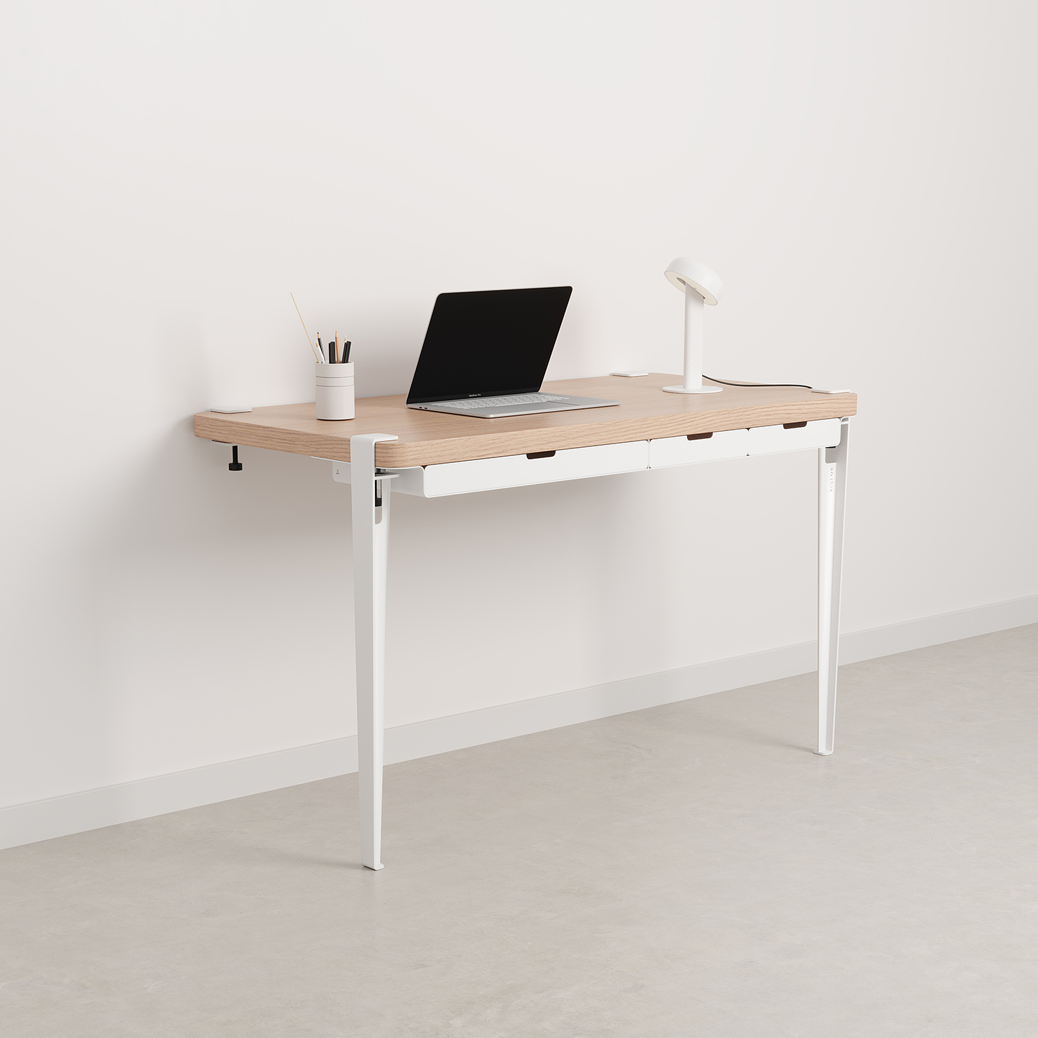 Wandschreibtisch TIPTOE 120x60cm - öko-zertifiziertes Holz