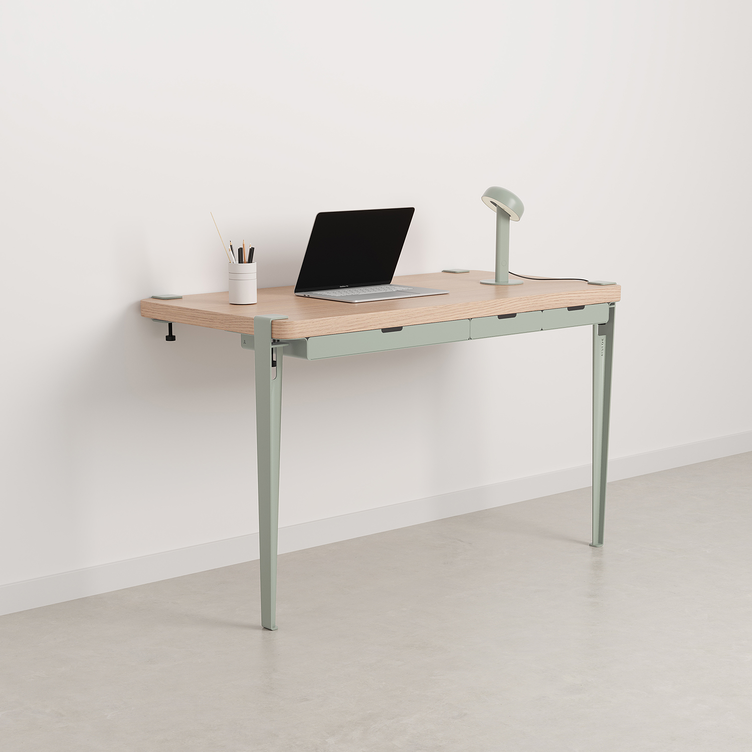 Wandschreibtisch TIPTOE 120x60cm - öko-zertifiziertes Holz