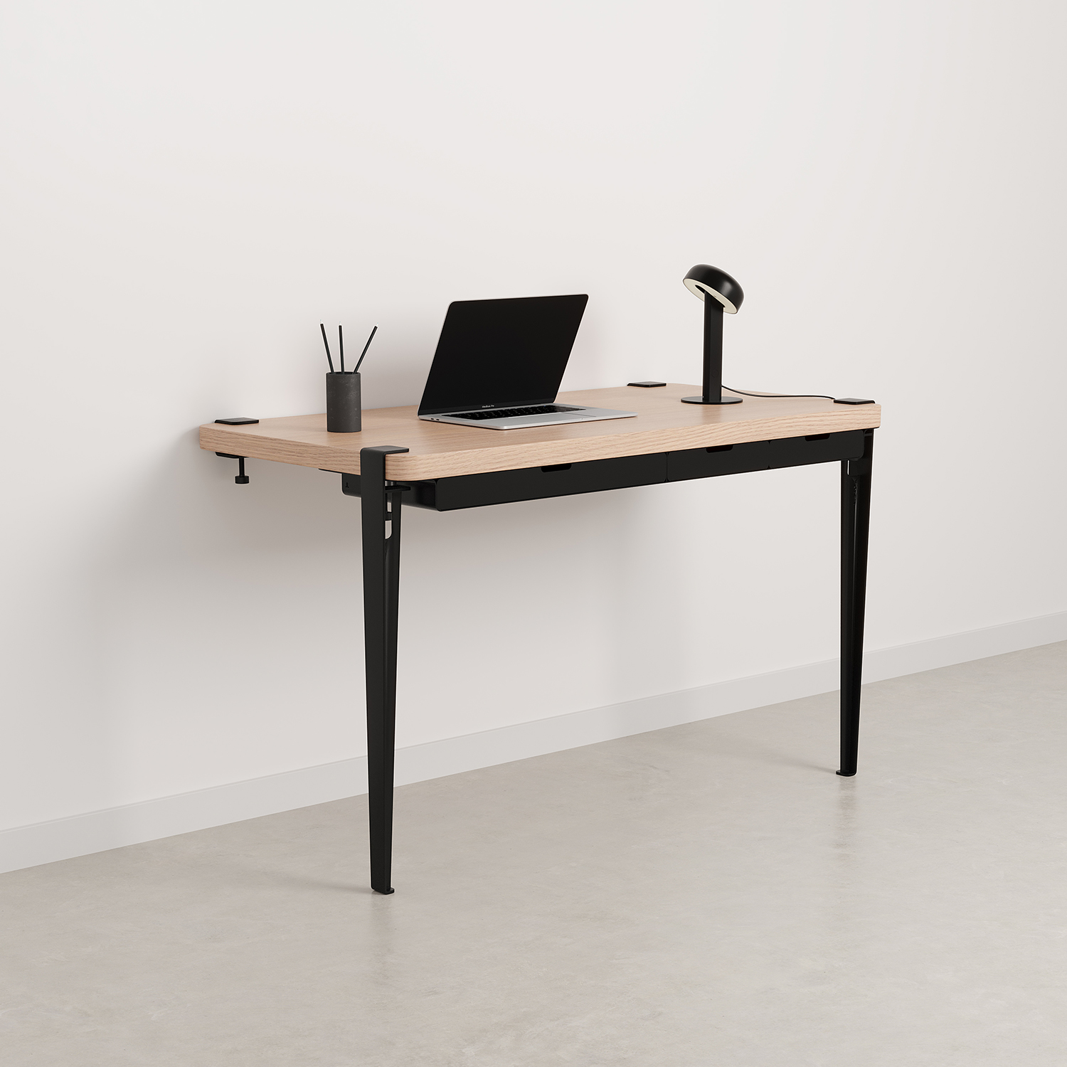 Wandschreibtisch TIPTOE 120x60cm - öko-zertifiziertes Holz