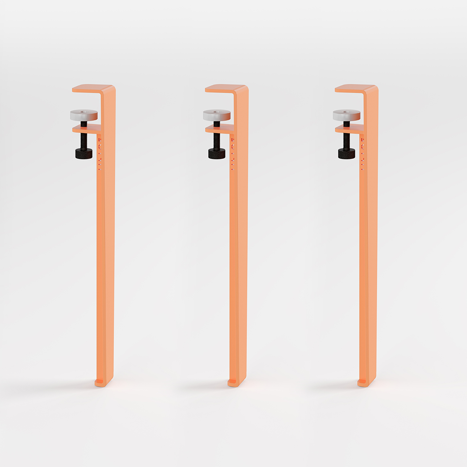 Set of 3 or 4 table legs - 43cm