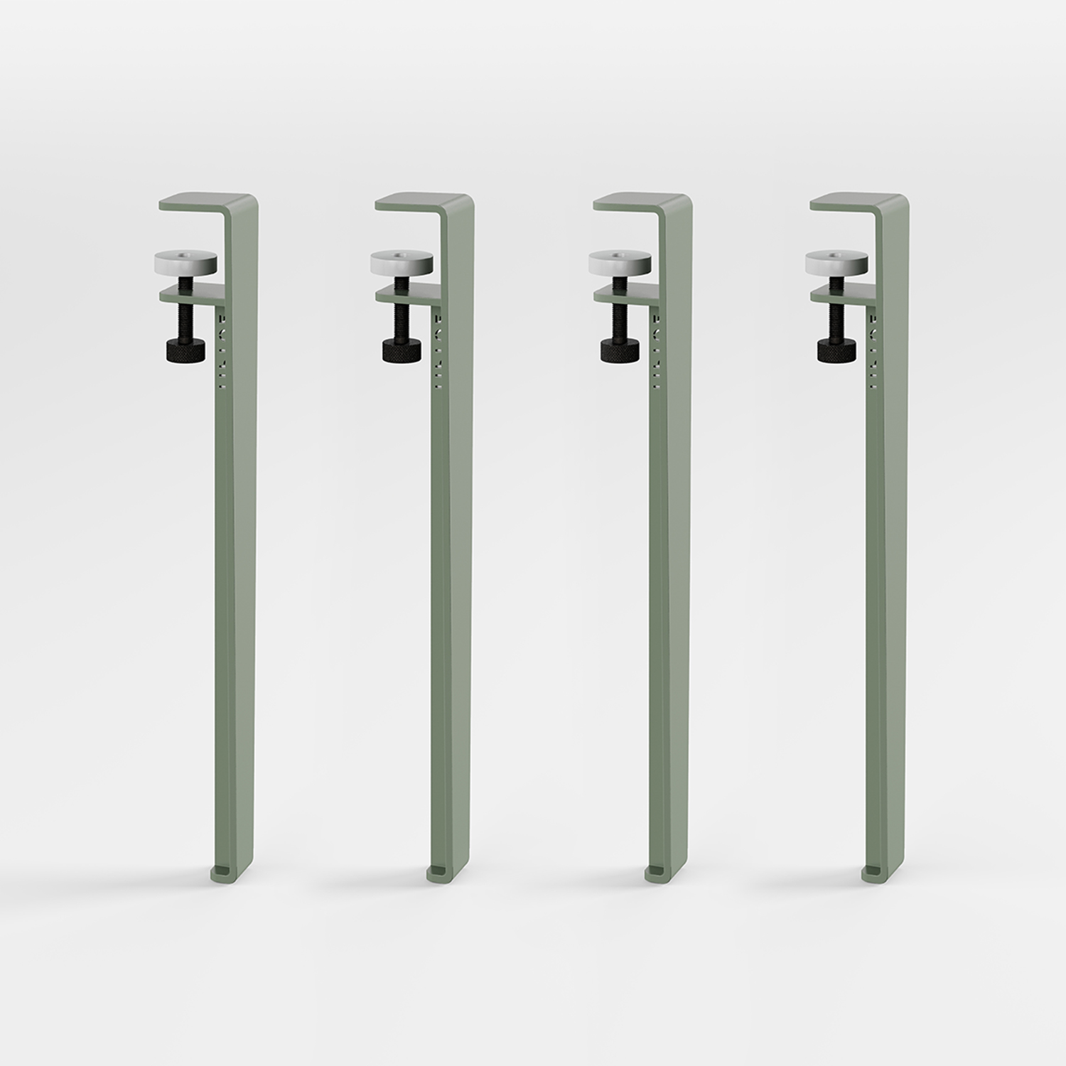 Set of 3 or 4 table legs - 43cm