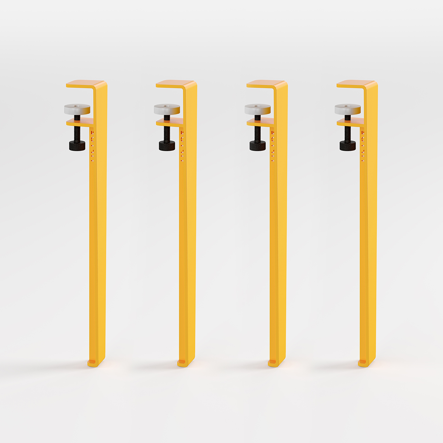 Set of 3 or 4 table legs - 43cm