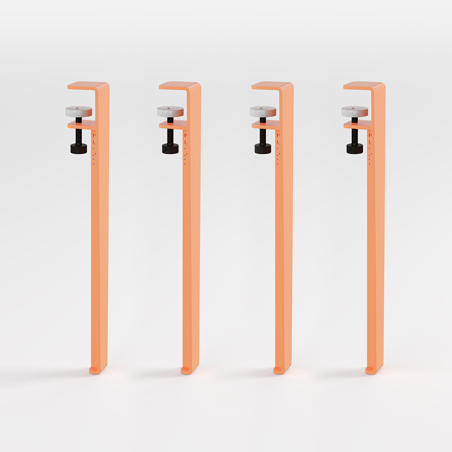 Set of 3 or 4 table legs - 43cm