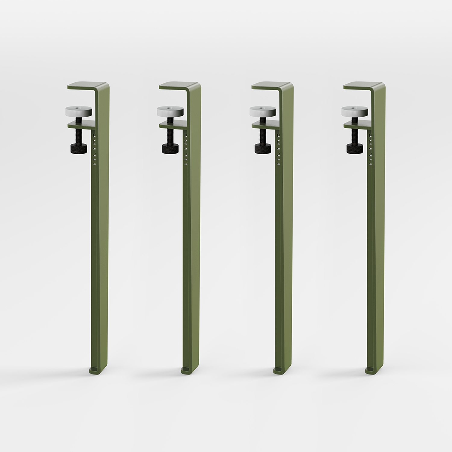 Set of 3 or 4 table legs - 43cm