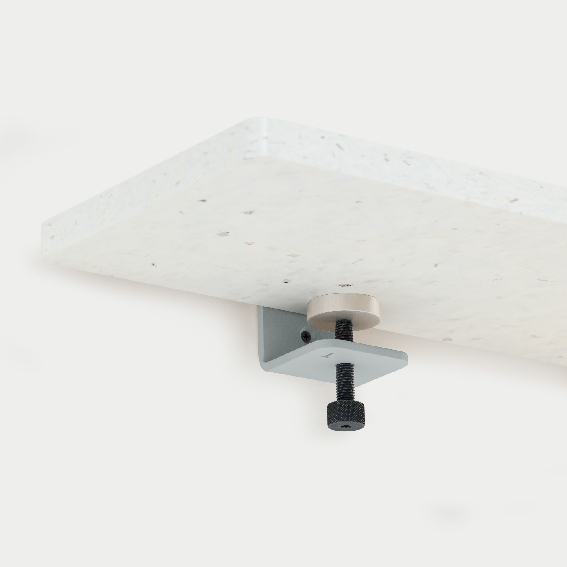 BRACKET wall shelf - Venezia recycled plastic - 60 to 150cm