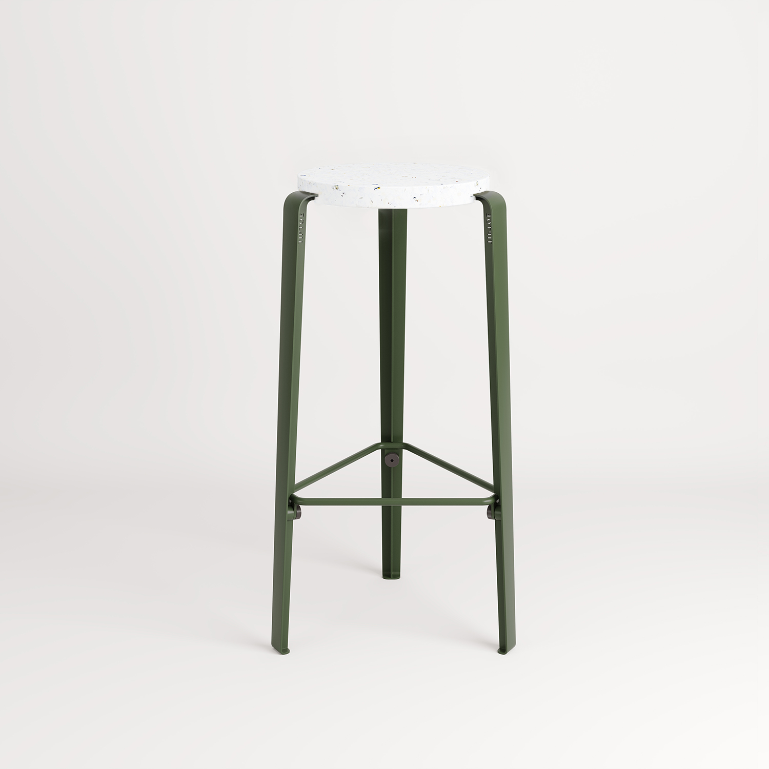 Bar stool - Venezia recycled plastic - 76cm