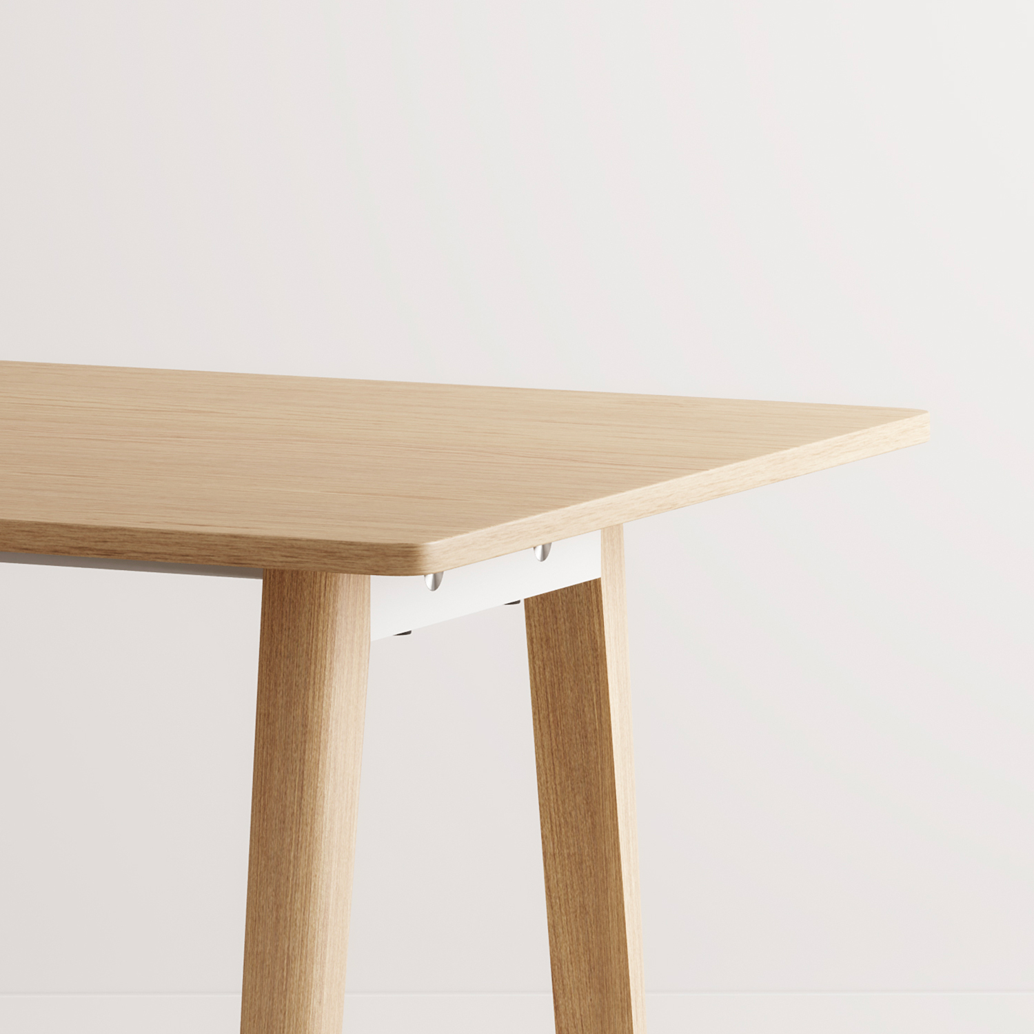 NEW MODERN full wood dining table - eco-certified wood