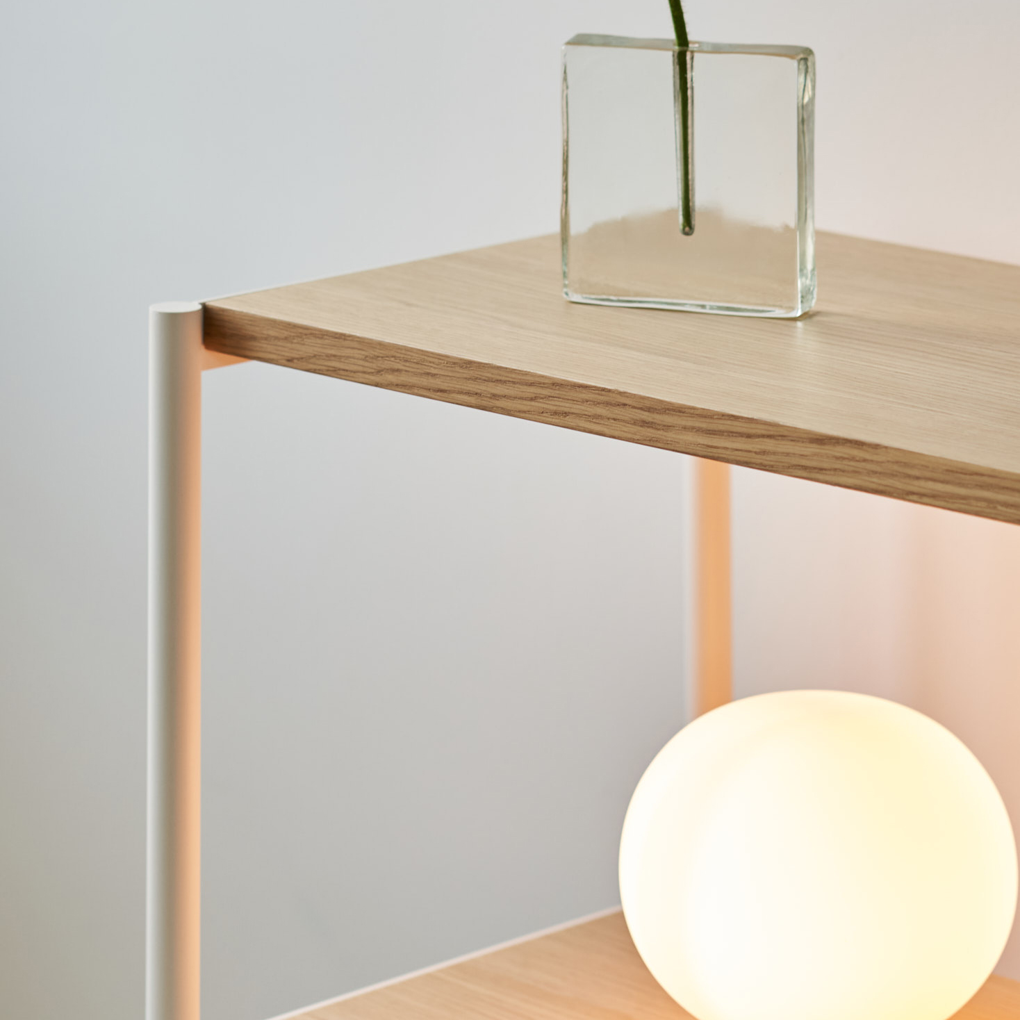 Schreibtisch UNIT - H110 bis 180 x L164cm - öko-zertifiziertes Holz