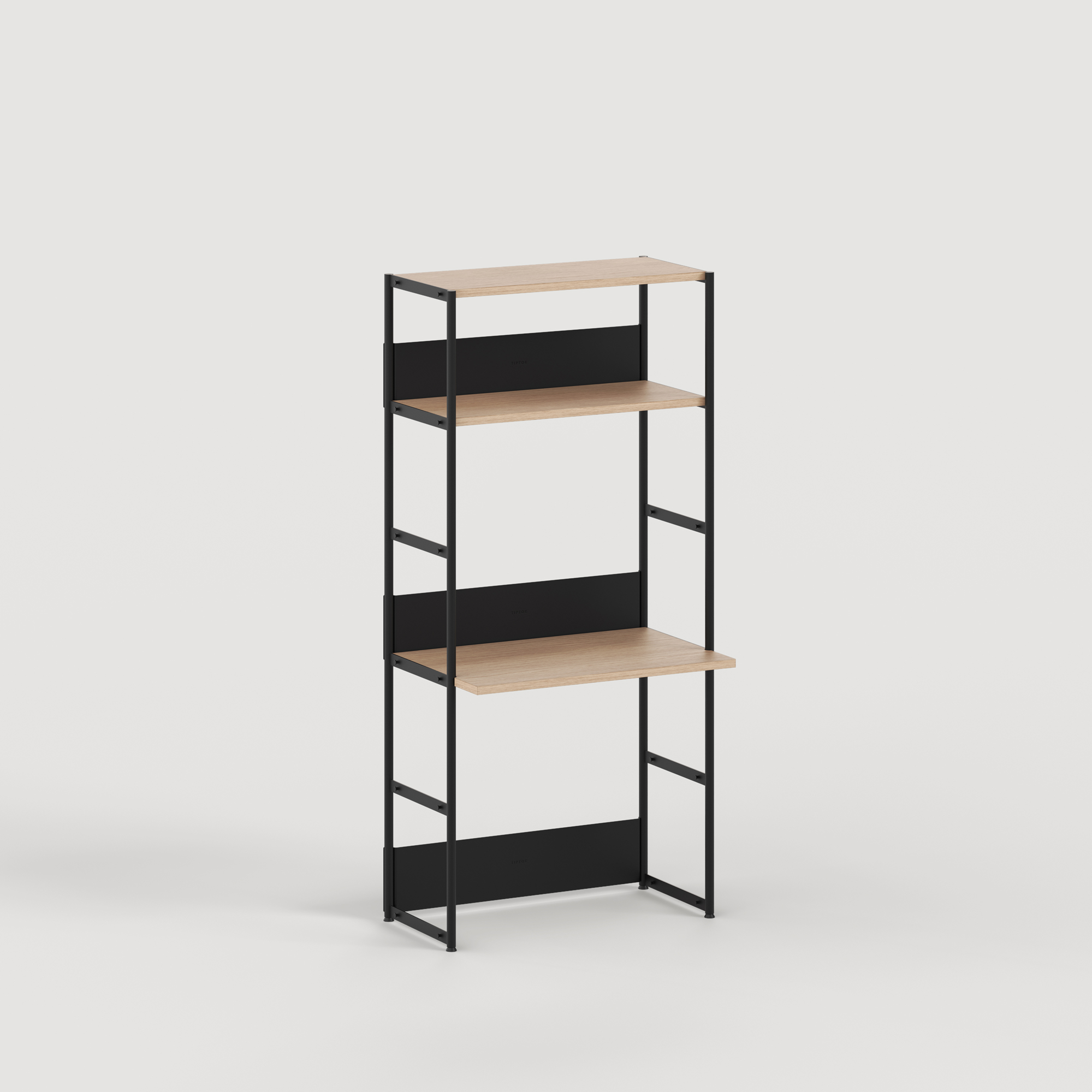 UNIT desk shelf - H180 to 215 x W84cm - eco-certified wood