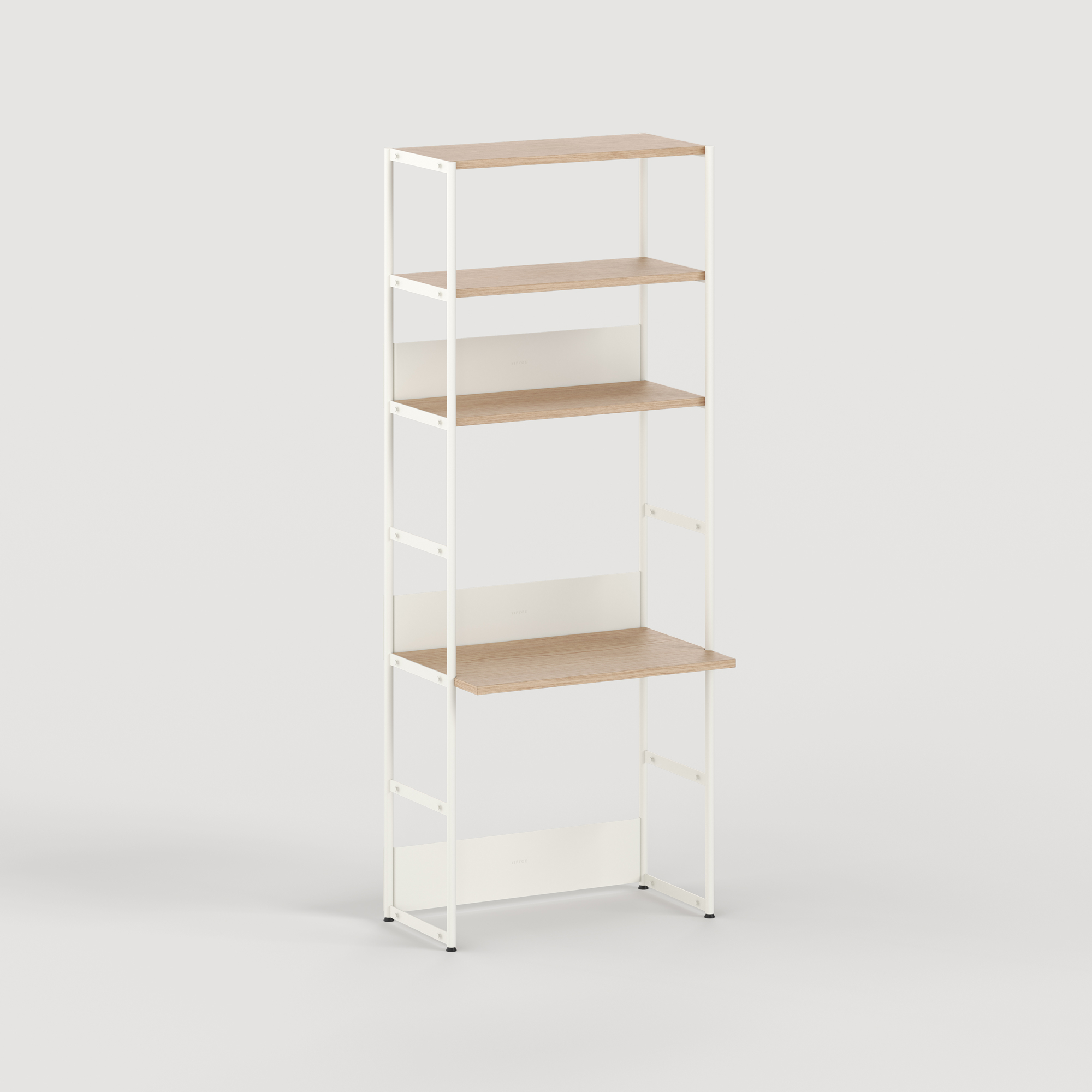 UNIT desk shelf - H180 to 215 x W84cm - eco-certified wood
