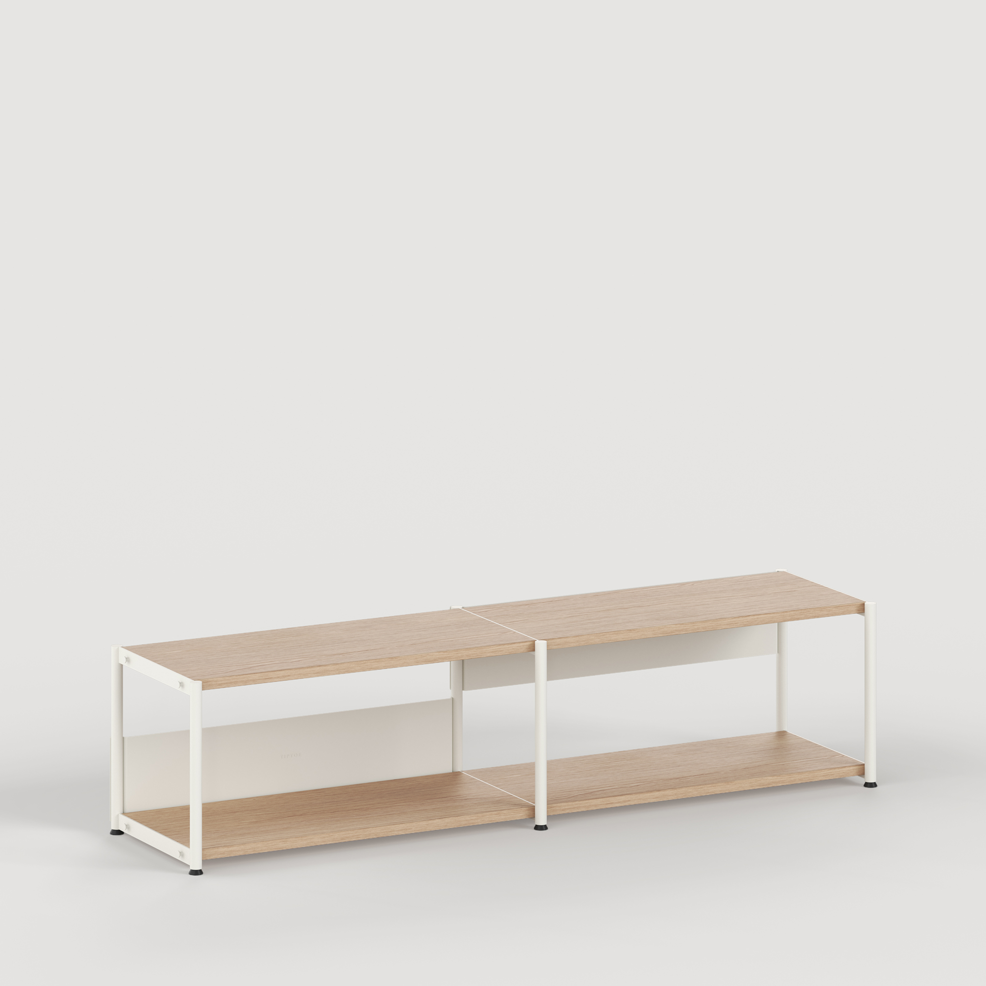 Regal UNIT - H40 bis 50 x B164cm - öko-zertifiziertes Holz