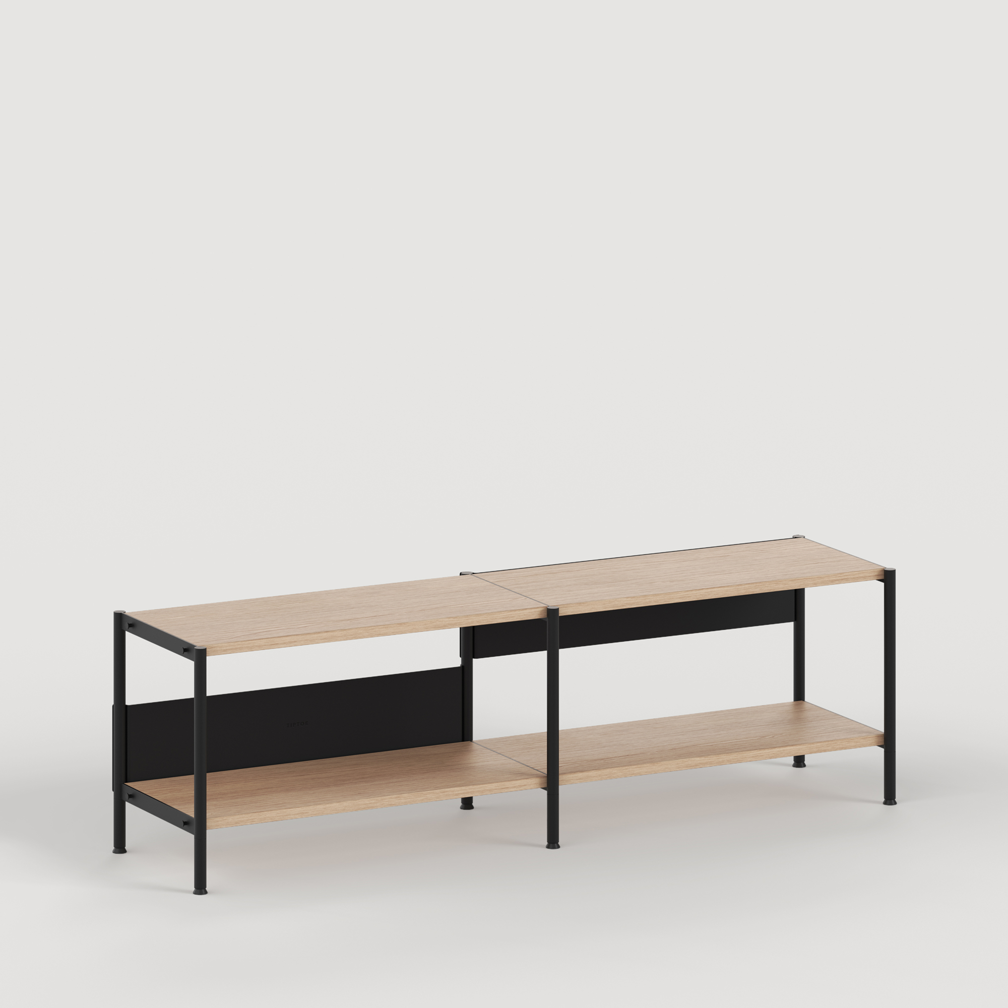 Regal UNIT - H40 bis 50 x B164cm - öko-zertifiziertes Holz