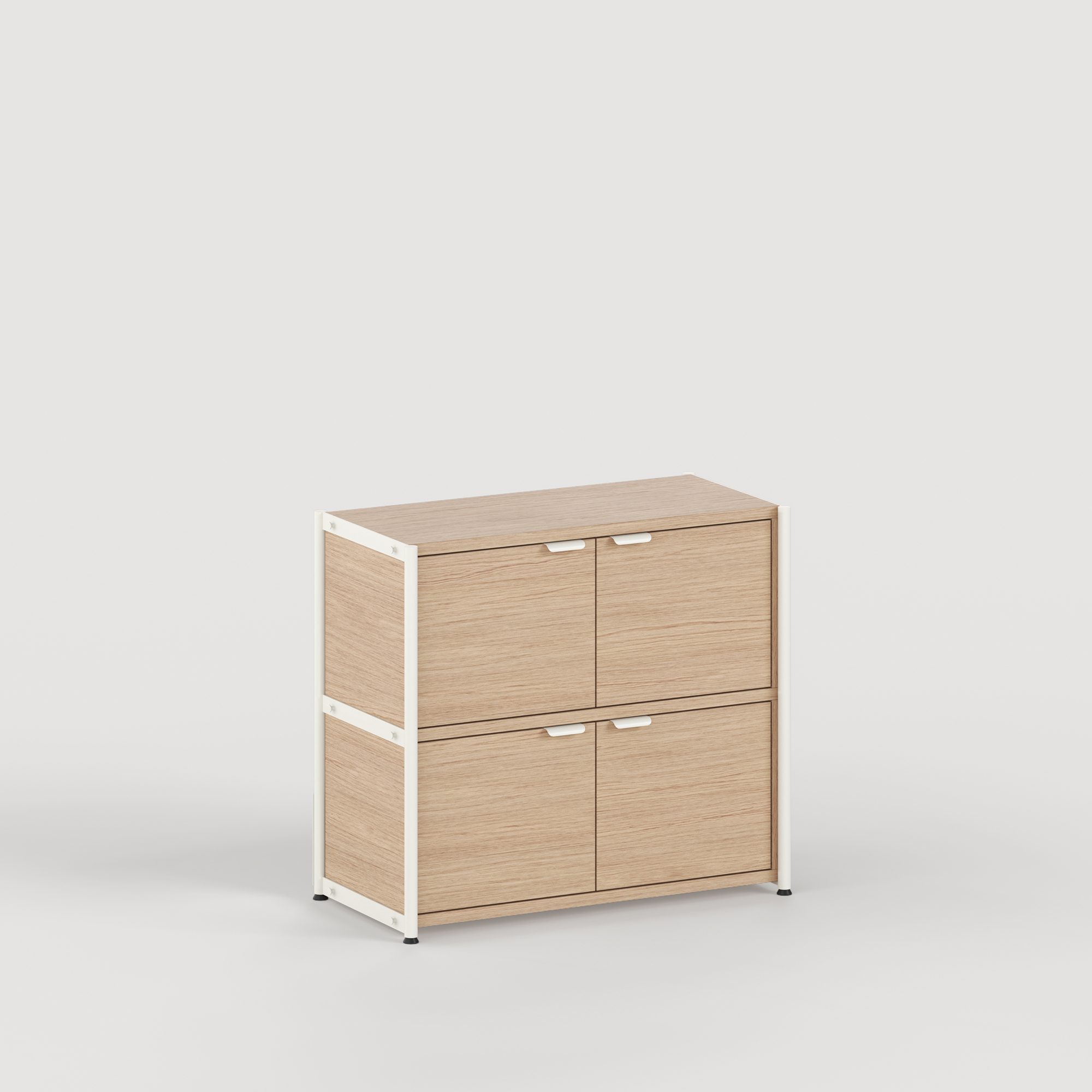 Regal UNIT - H75 bis 85 x B84cm - öko-zertifiziertes Holz